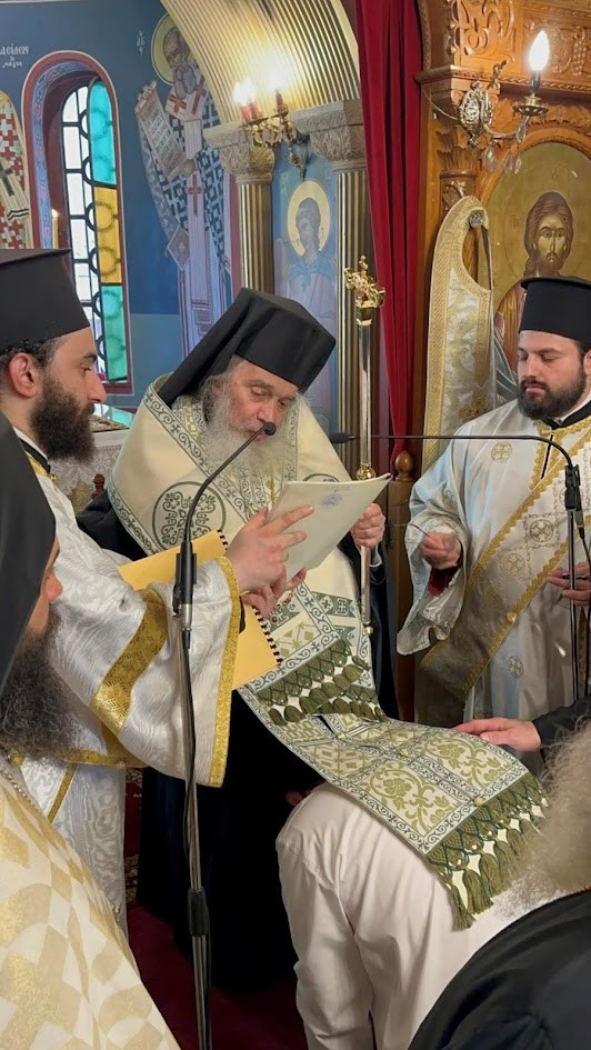 Μoναχική κουρά και εις διάκονον χειροτονία του π. Μελχισεδέκ Δουλγερίδη από τον Σεβασμιότατο Μητροπολίτη Εδέσσης κ. Ιωήλ