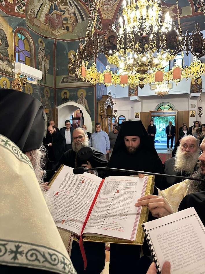 Μoναχική κουρά και εις διάκονον χειροτονία του π. Μελχισεδέκ Δουλγερίδη από τον Σεβασμιότατο Μητροπολίτη Εδέσσης κ. Ιωήλ