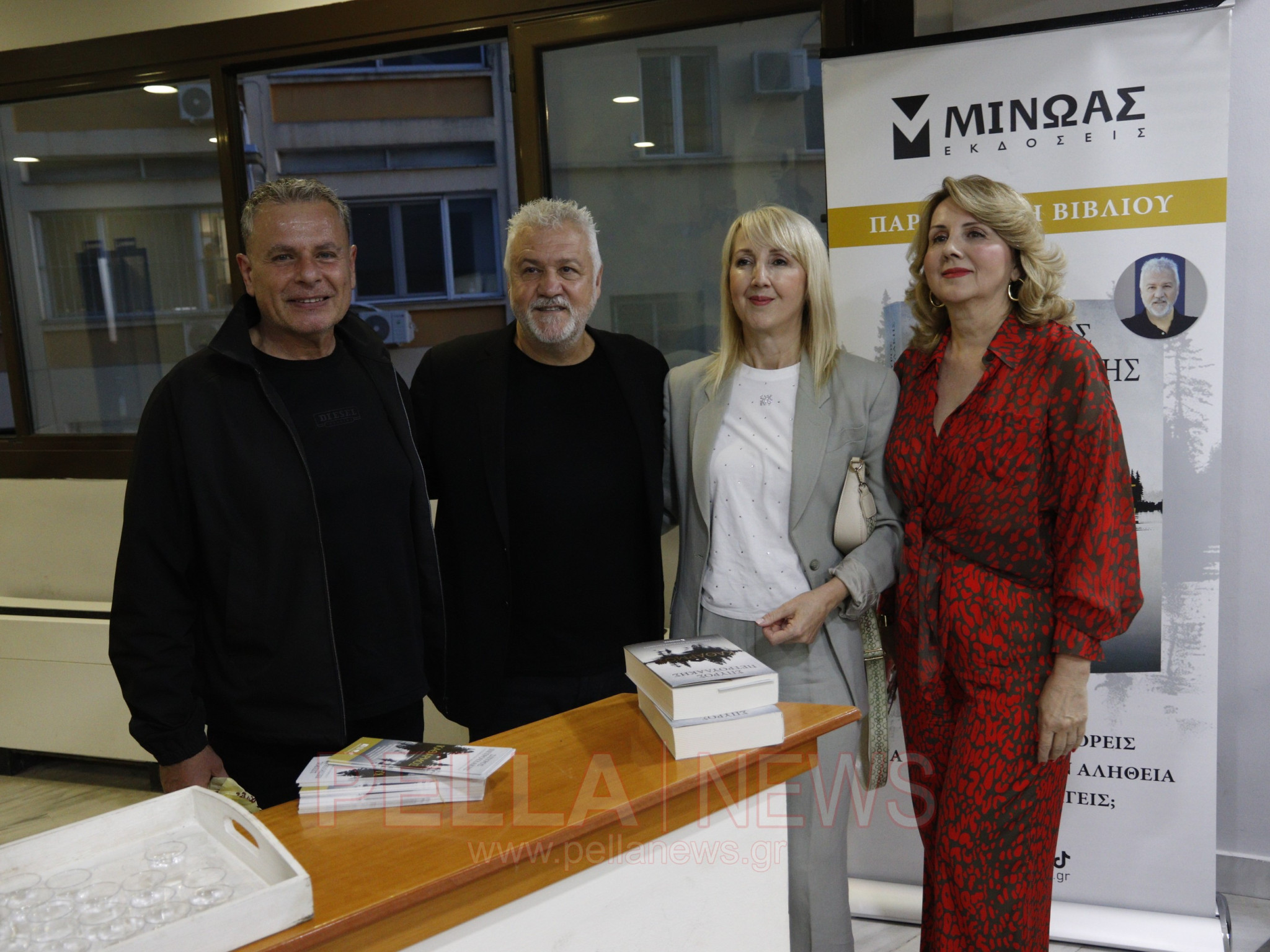 Το Βιβλιοπωλείο «ΑΛΦΑΒΗΤΑΡΙ» παρουσίασε στα Γιαννιτσά τον «Καθαρμό» του Σπύρου Πετρουλάκη (βιντεο/ φωτογραφίες)
