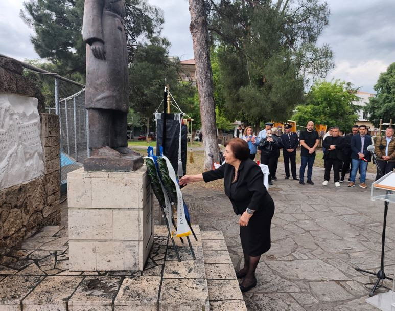 Σκύδρα: Στο άγαλμα του Βασίλειου Ανθόπουλου επετειακή εκδήλωση μνήμης για τη γενοκτονία των Ελλήνων του Πόντου
