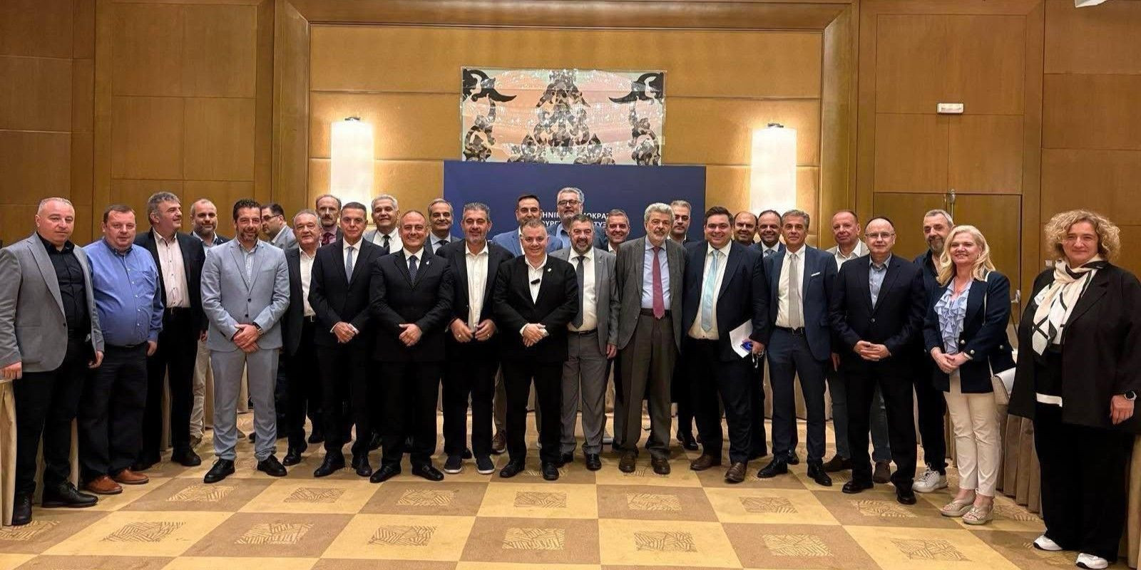 Ο Πρόεδρος του Επιμελητηρίου Πιερίας στη συνάντηση με τον Υπουργό Ανάπτυξης για την Αναμόρφωση της Επιμελητηριακής Νομοθεσία