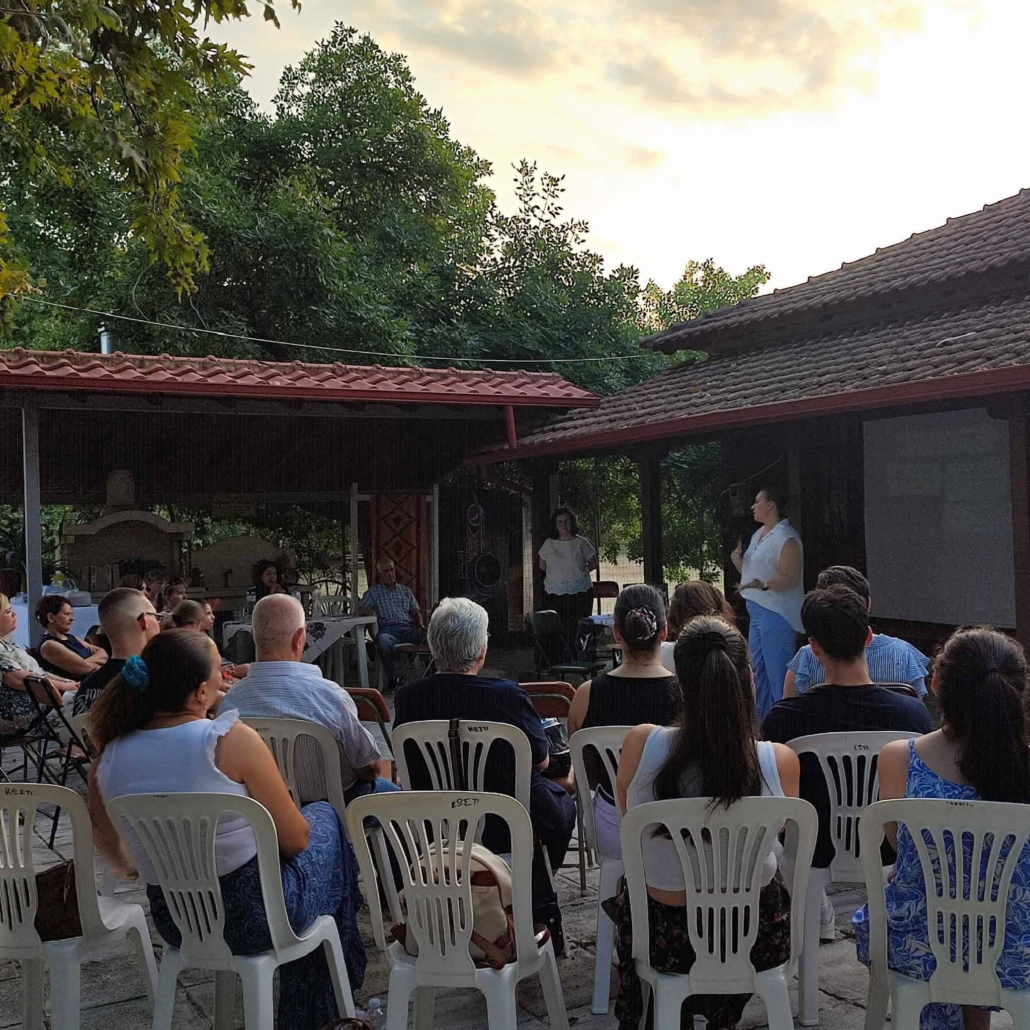 Ενημερωτική δράση ευαισθητοποίησης & ενημέρωσης στον Πολιτιστικό Σύλλογο Μελίκης « Το Κωστί»