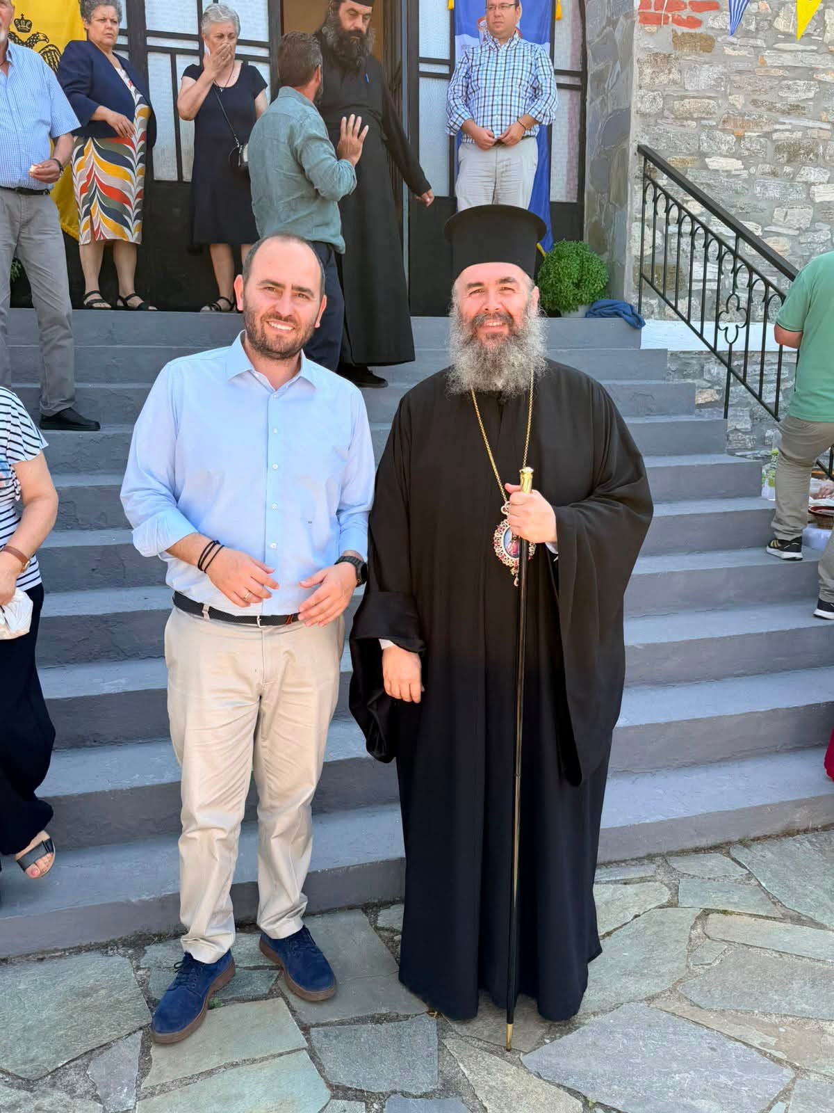 Με λαμπρότητα τα εγκαίνια του Ιερού Ναού Αγίου Δημητρίου στον Άνω Γραμματικό