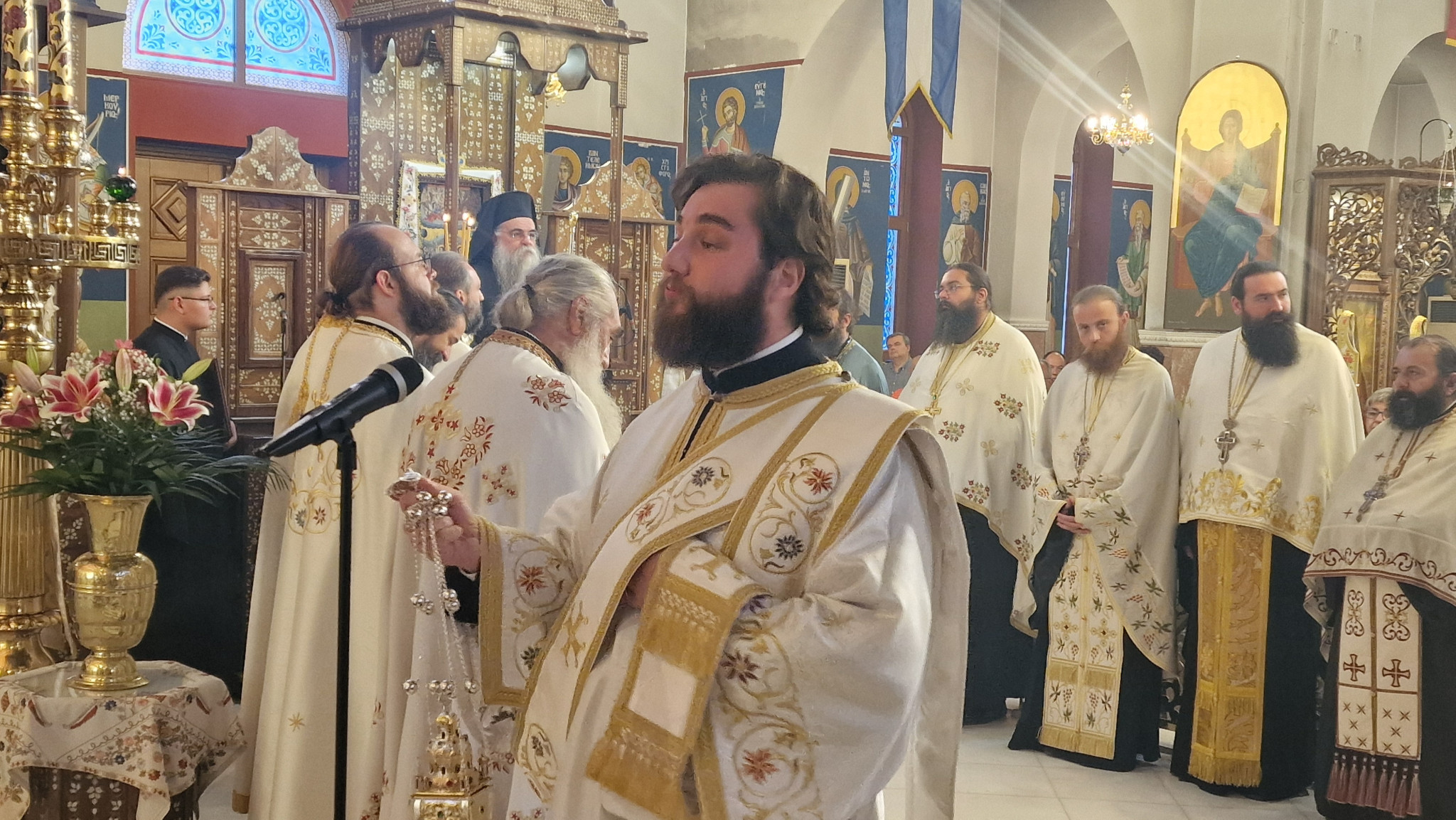 Με λαμπρότητα ο πανηγυρικός Εσπερινός στην καλοκαιρινή πανήγυρη του Αγίου Στεφάνου Σκύδρας