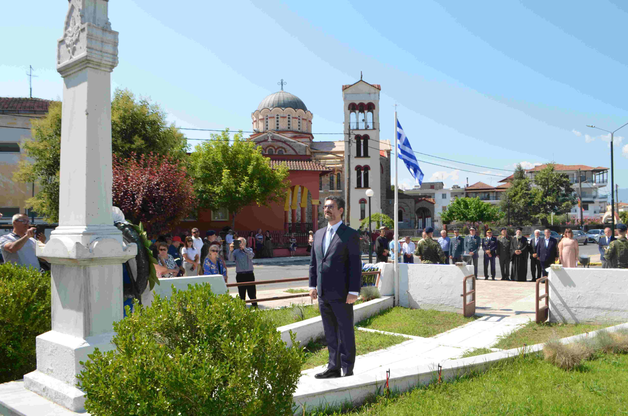 Ο Δήμος Σκύδρας τίμησε τους αγωνιστές και τα θύματα της τουρκικής εισβολής στην Κύπρο