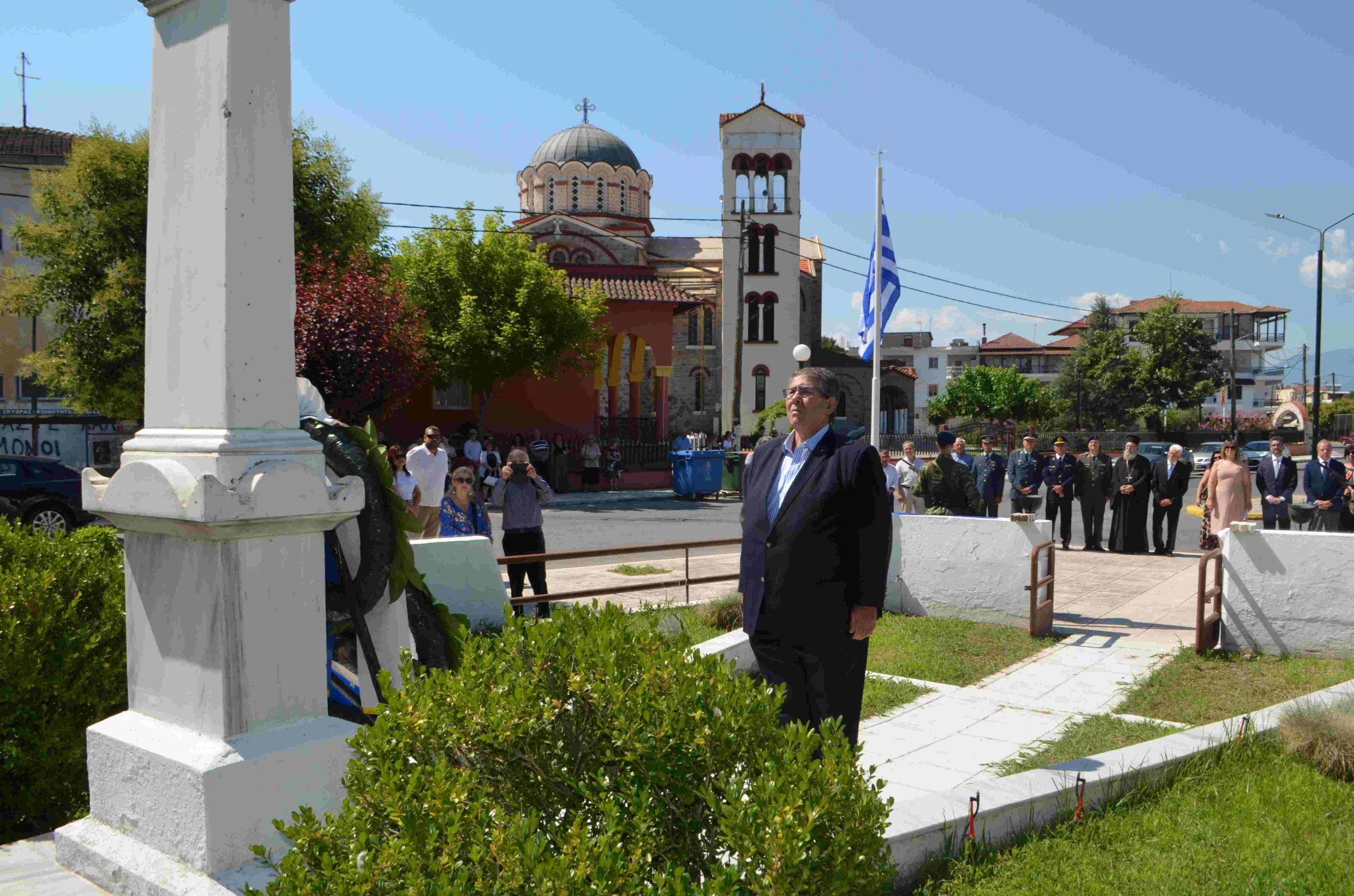 Ο Δήμος Σκύδρας τίμησε τους αγωνιστές και τα θύματα της τουρκικής εισβολής στην Κύπρο