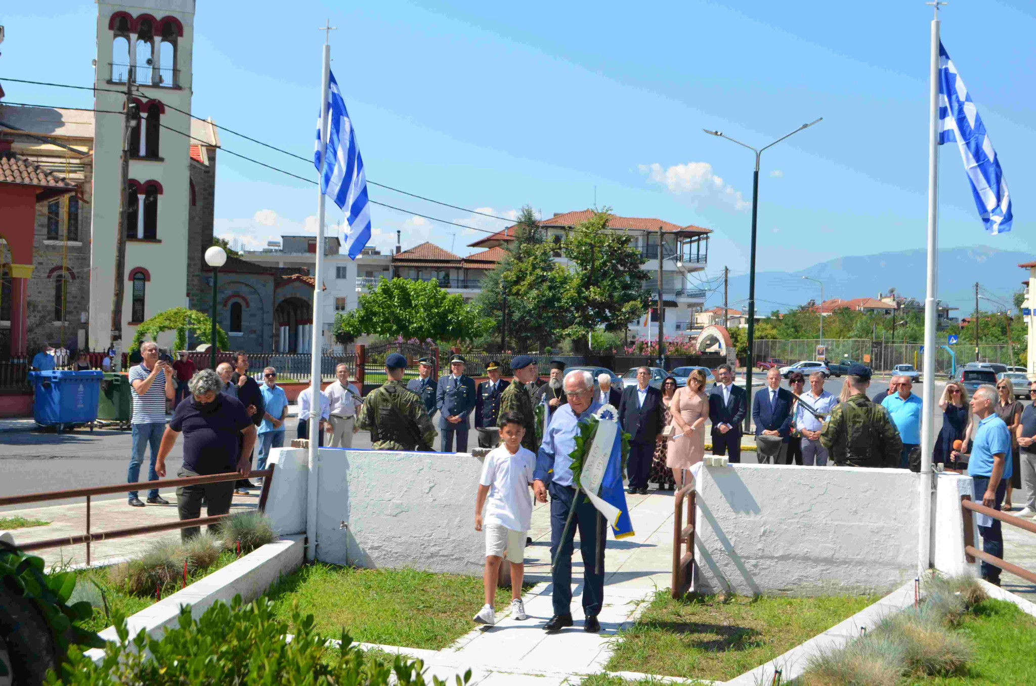 Ο Δήμος Σκύδρας τίμησε τους αγωνιστές και τα θύματα της τουρκικής εισβολής στην Κύπρο