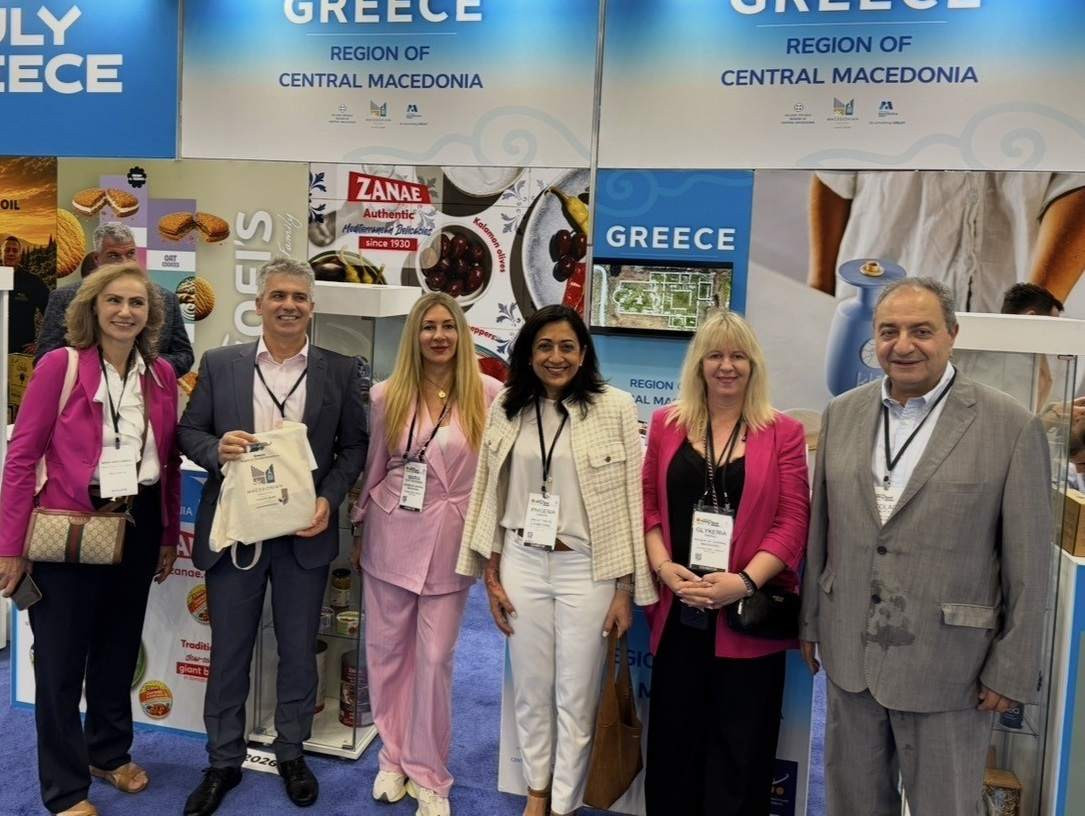 Δυναμικό «παρών» της ΠΚΜ στη διεθνή έκθεση αγροδιατροφικών προϊόντων Summer Fancy Food Show 2026 στη Νέα Υόρκη