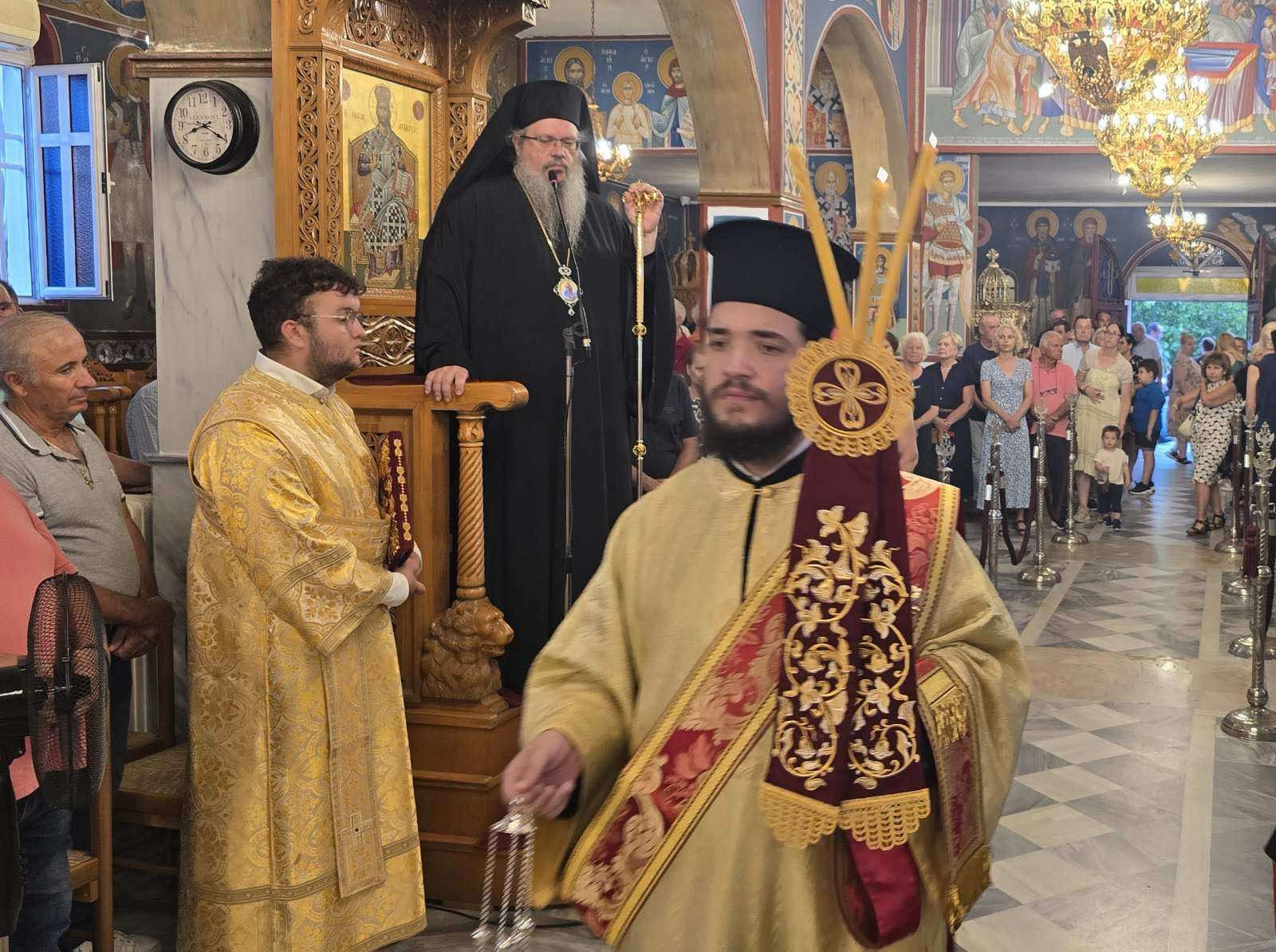 Με λαμπρότητα εορτάστηκε η μνήμη της Αγίας Μεγαλομάρτυρος Μαρίνας στους Νέους Πόρους Πιερίας