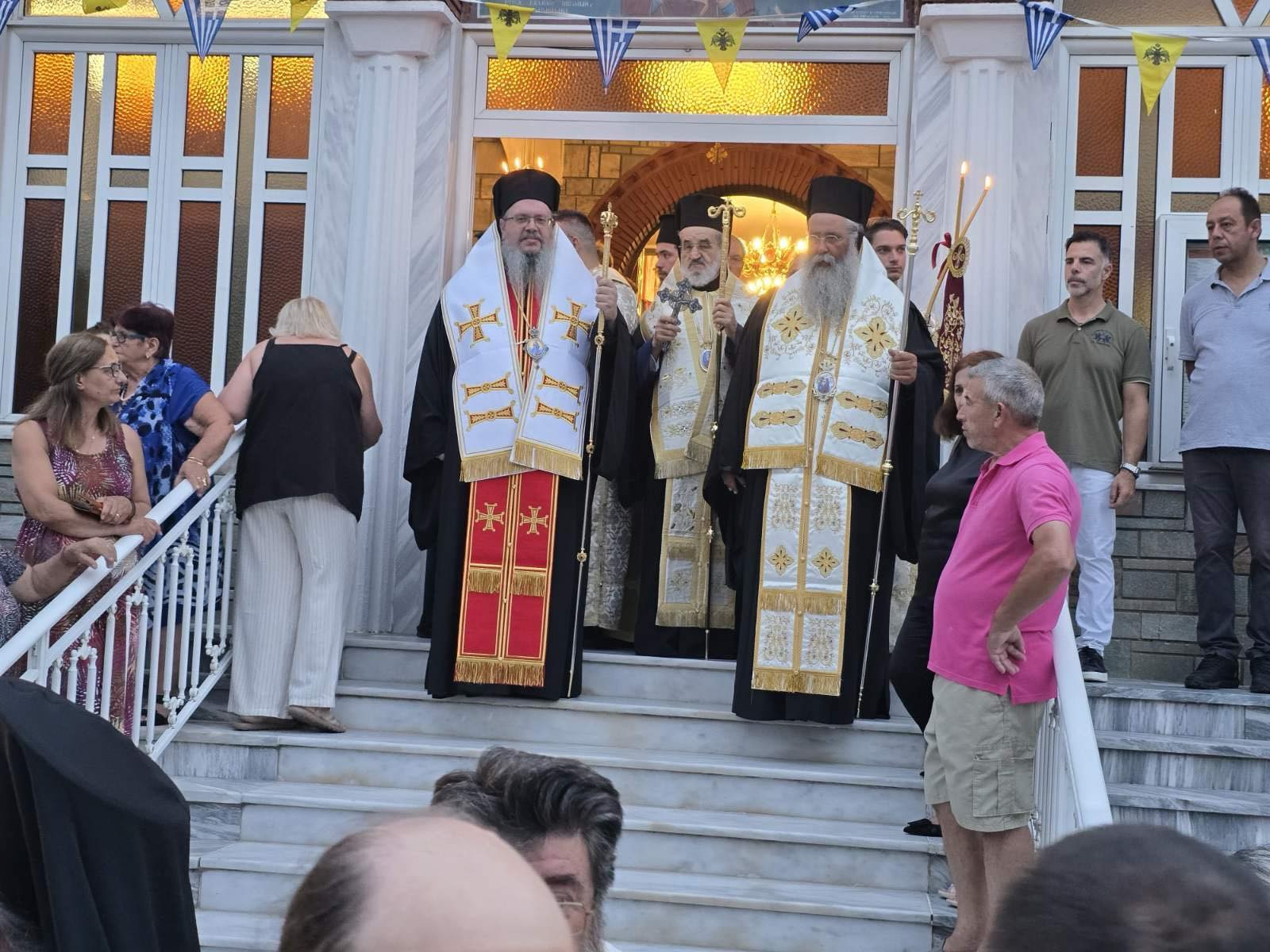 Με λαμπρότητα εορτάστηκε η μνήμη της Αγίας Μεγαλομάρτυρος Μαρίνας στους Νέους Πόρους Πιερίας
