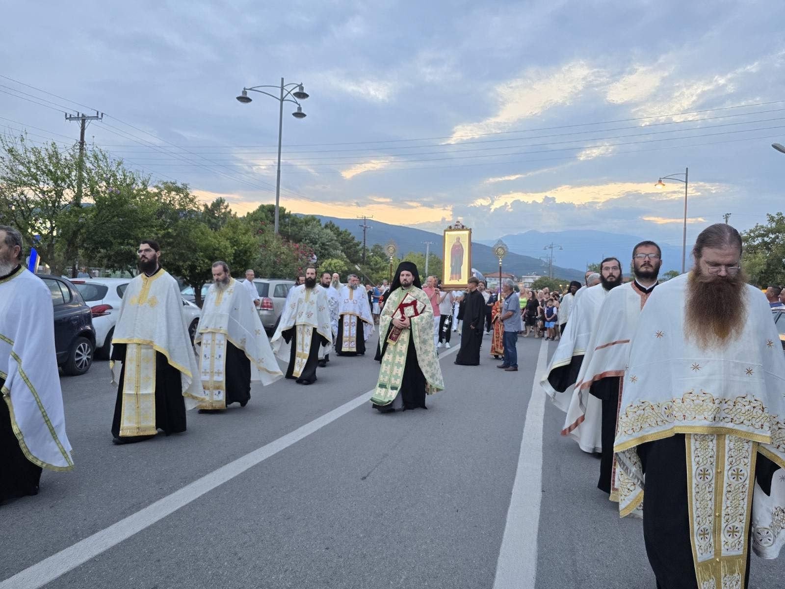 Με λαμπρότητα εορτάστηκε η μνήμη της Αγίας Μεγαλομάρτυρος Μαρίνας στους Νέους Πόρους Πιερίας