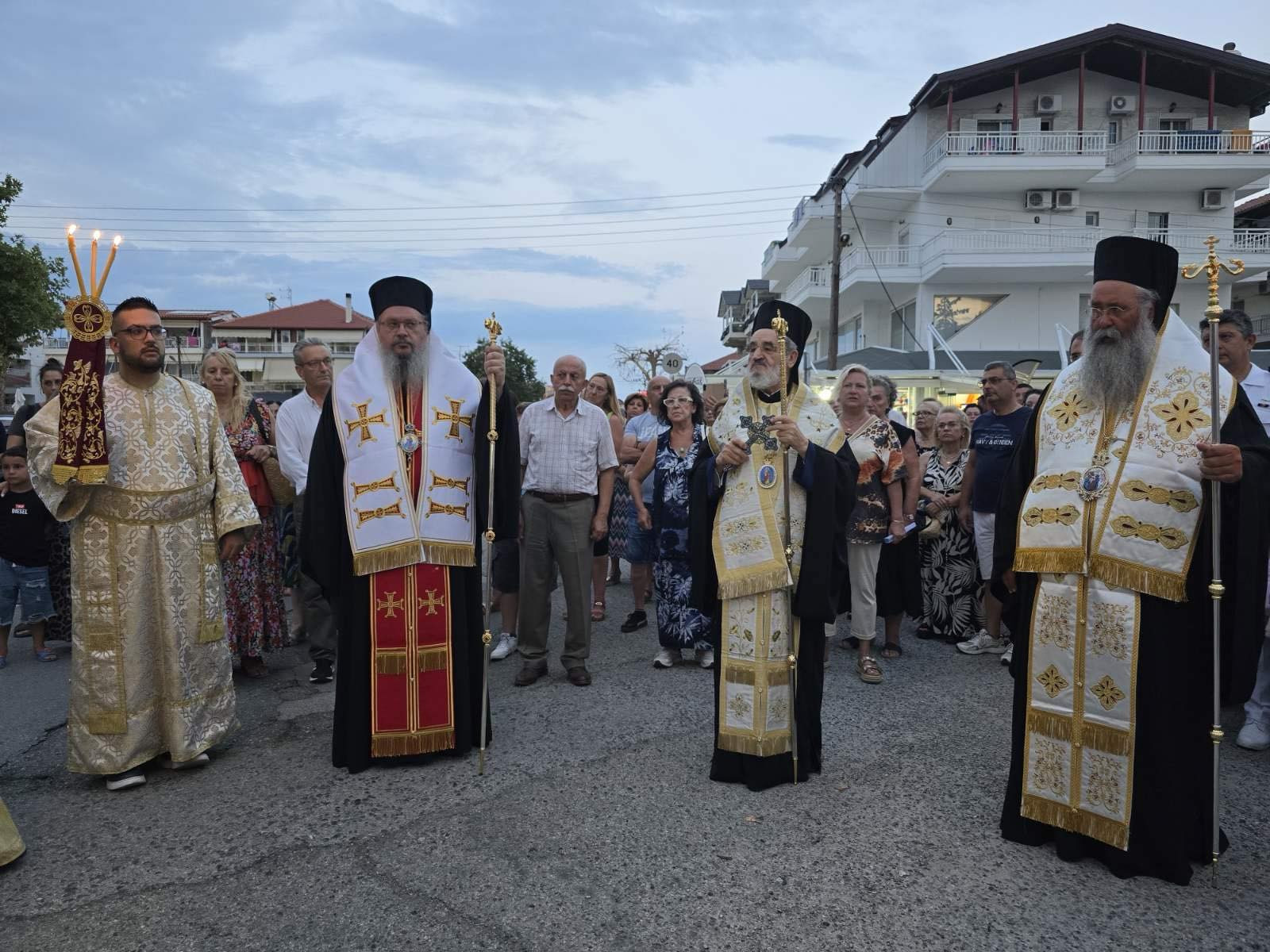 Με λαμπρότητα εορτάστηκε η μνήμη της Αγίας Μεγαλομάρτυρος Μαρίνας στους Νέους Πόρους Πιερίας
