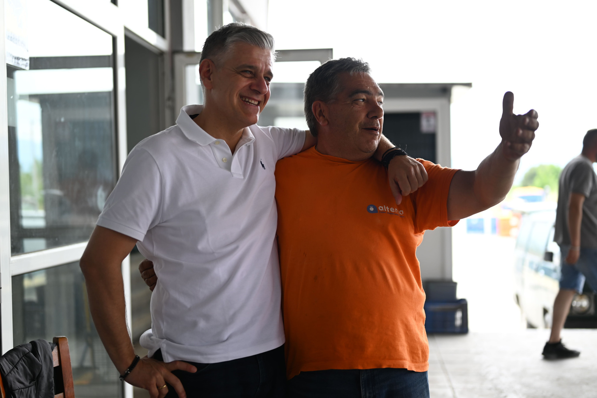 Κοντά στους παραγωγούς ροδάκινων της Πέλλας, ο Αντιπεριφερειάρχης Θεσσαλονίκης, Κ. Γιουτίκας