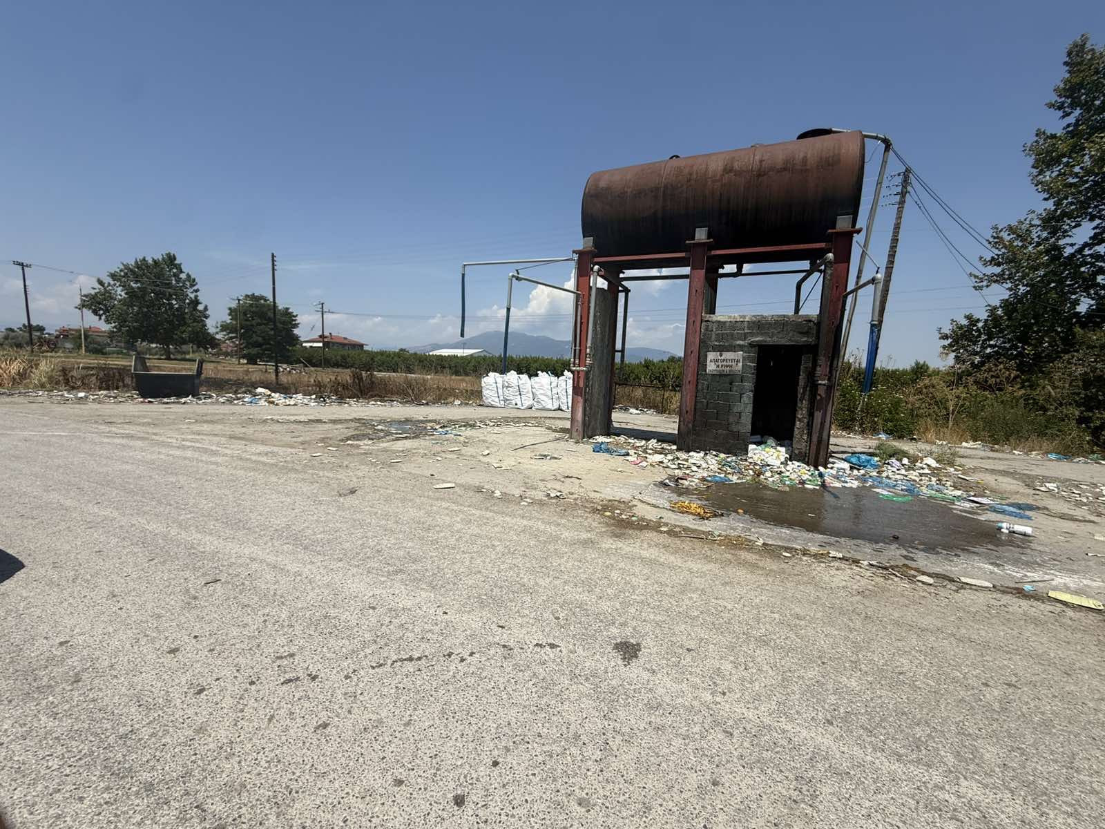 Δήμος Πέλλας: Διατηρούμε καθαρά τα γεμιστήρια ραντισμάτων- Προστατεύουμε το περιβάλλον