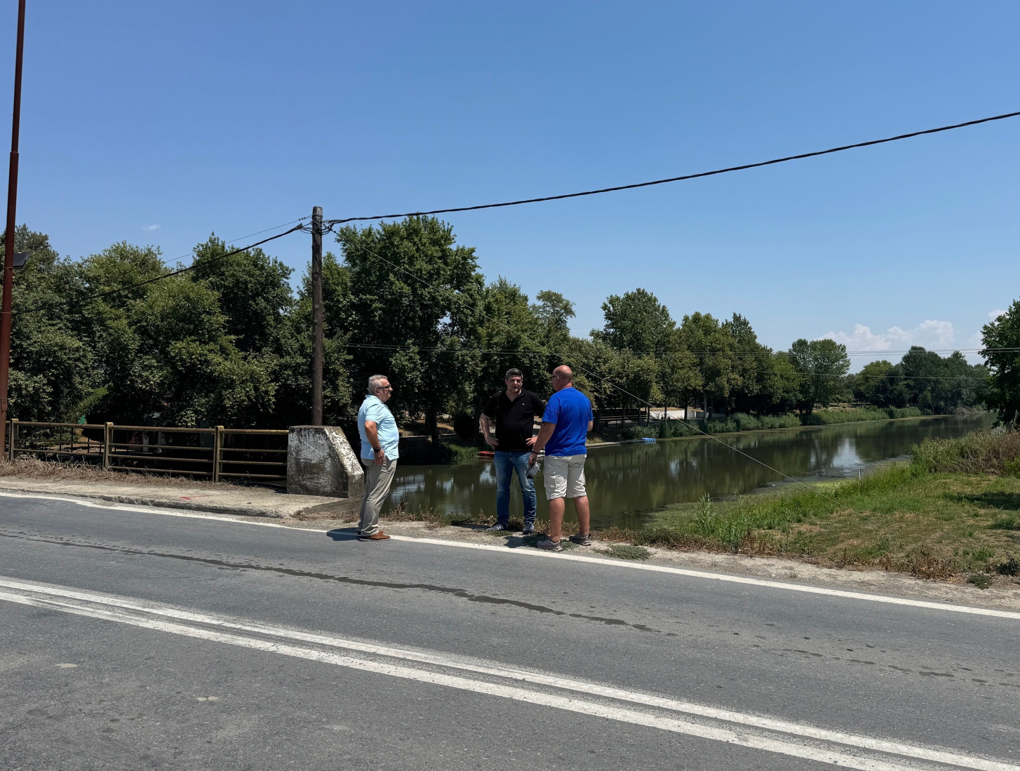 Στον Δήμο Πέλλας εκπρόσωπος του ΥΠΕΘΑ για τη διερεύνηση τοποθέτησης γέφυρας Bailey στον Λουδία