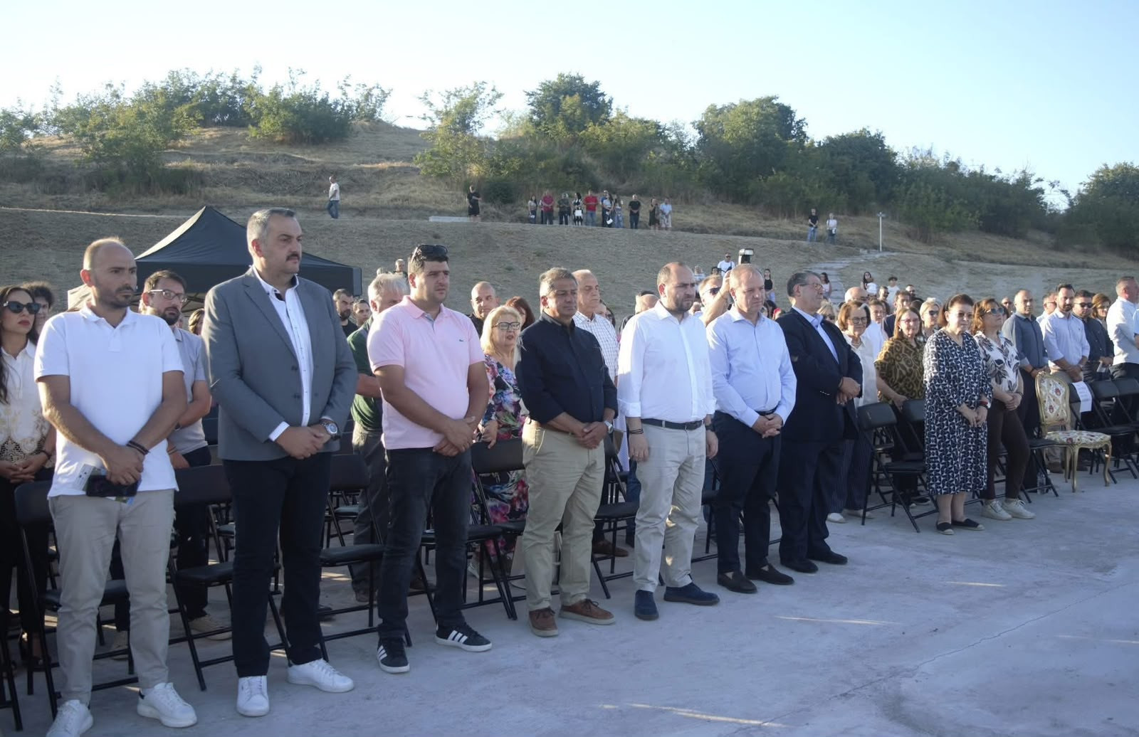 Ο Λάκης Βασιλειάδης στα Εγκαίνια Κάστρου Μογλενών (Χρυσής): «Ένα ακόμα μνημείο προστίθεται στο μονοπάτι της τοπικής μας ιστορίας»