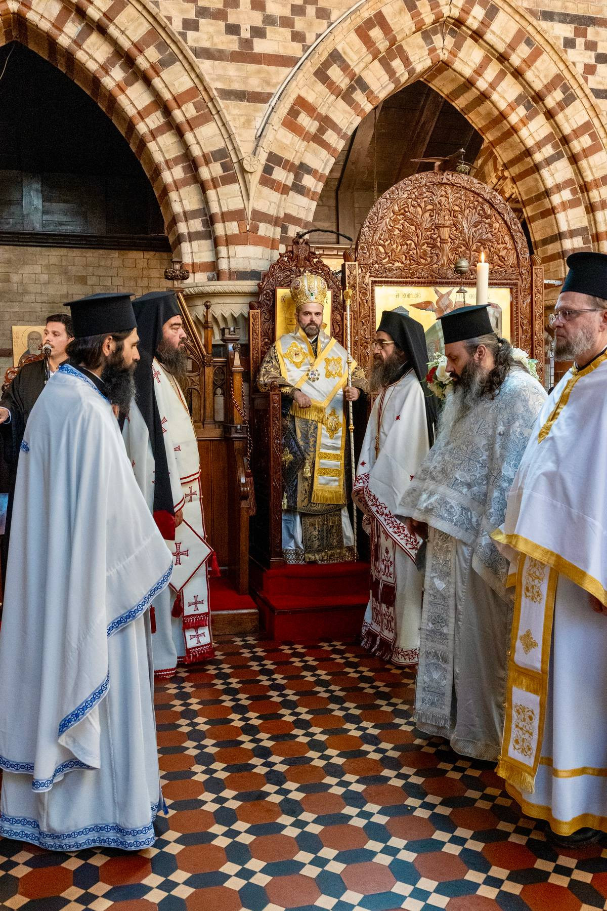 Λαμπρός εορτασμός της Κοιμήσεως της Θεοτόκου στο Μπέρμιγχαμ