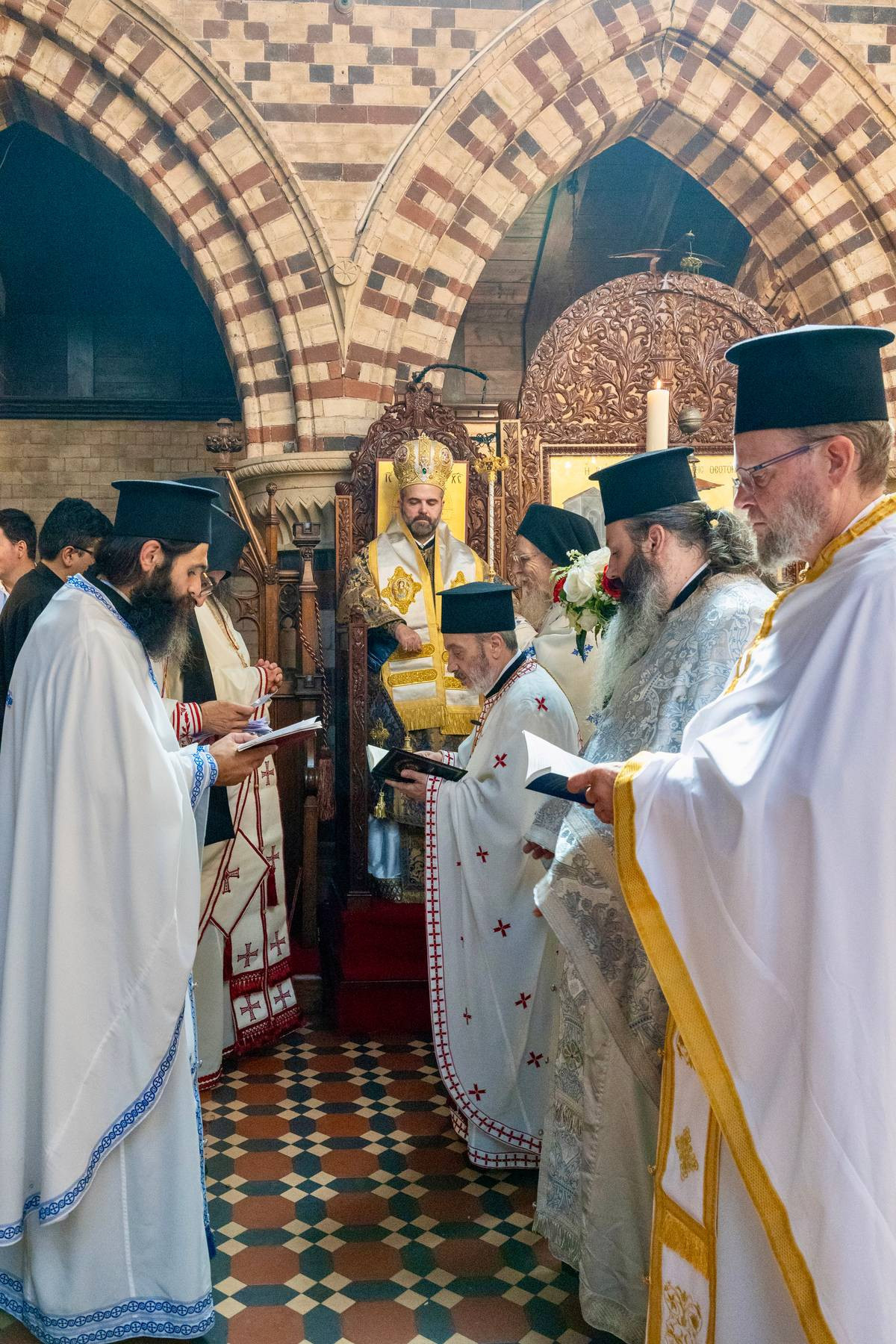 Λαμπρός εορτασμός της Κοιμήσεως της Θεοτόκου στο Μπέρμιγχαμ