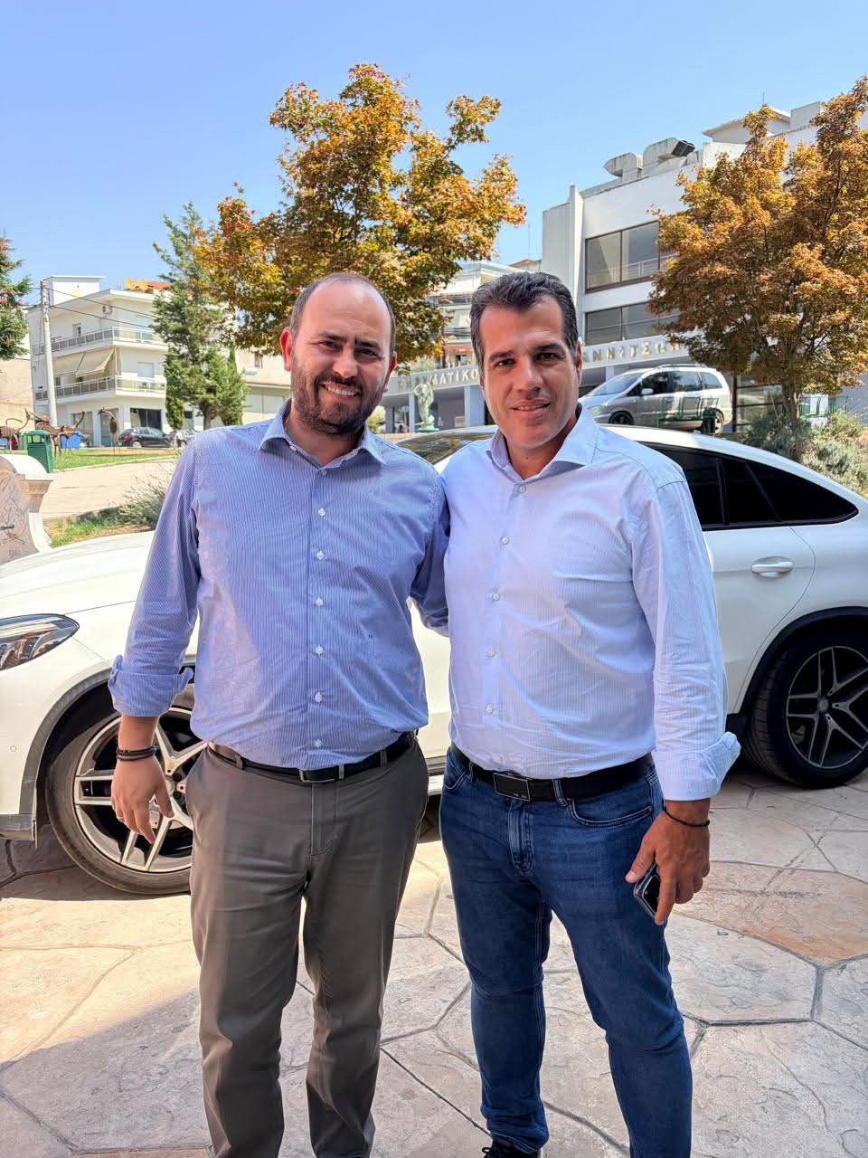 Λάκης Βασιλειάδης για την επίσκεψη Πλεύρη: Συζητήσαμε για όλα τα σημαντικά ζητήματα που αφορούν την περιοχή μας,