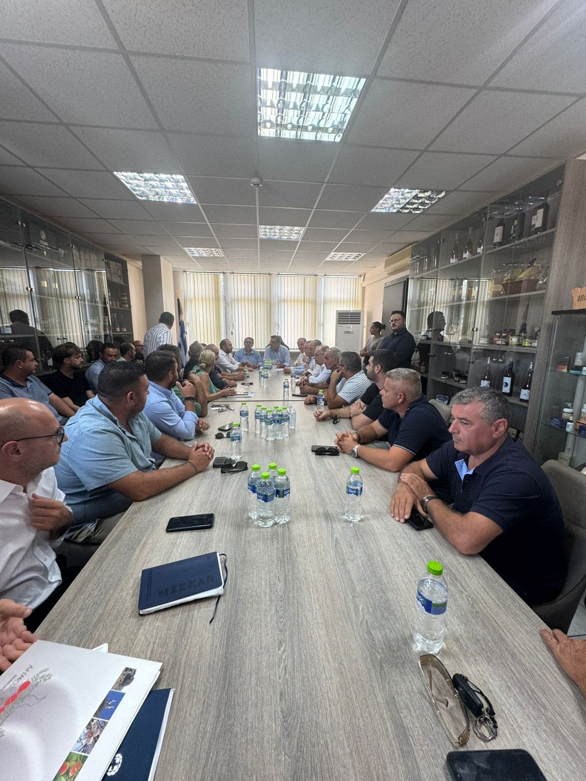 Διονύσης Σταμενίτης: «Στο επίκεντρο τα προβλήματα των παραγωγών της Πέλλας κατά την επίσκεψη Σχοινά»