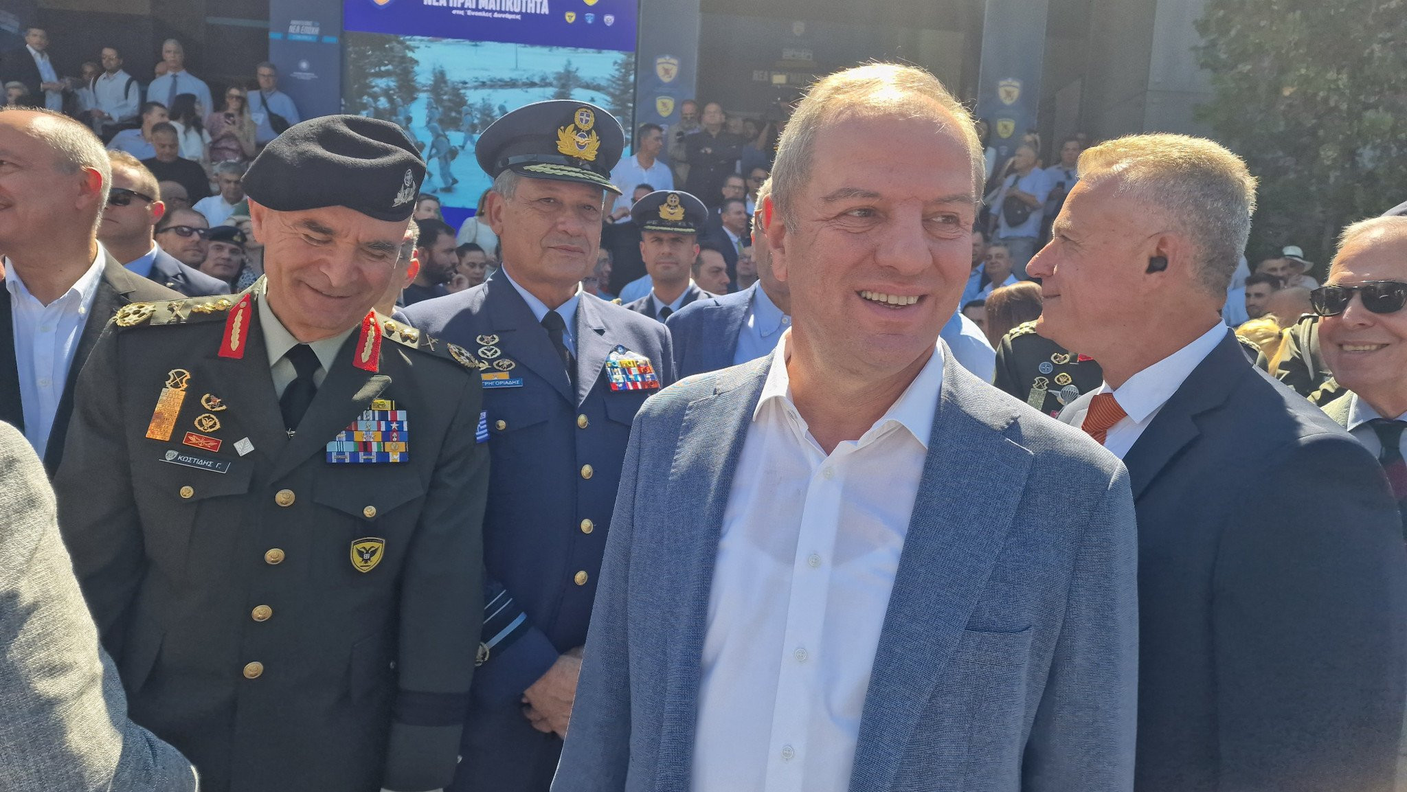 Στη ΔΕΘ ο Διονύσης Σταμενίτης – Επίσκεψη στο περίπτερο του Υπουργείου Εθνικής Άμυνας