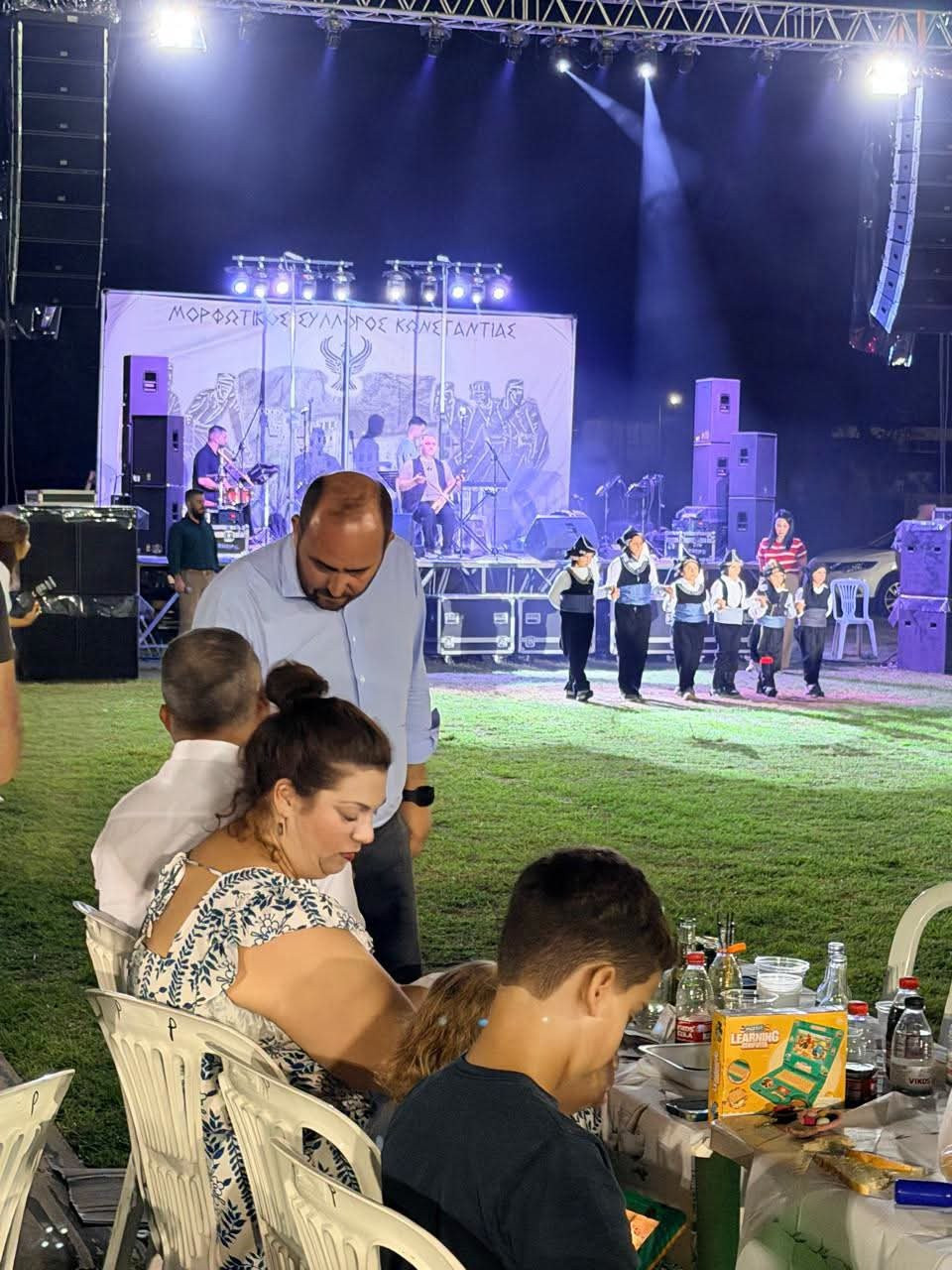 Λάκης Βασιλειάδης: Παρών στην Κωνσταντία και τον Αρχάγγελο Αλμωπίας – Συναντήσεις με κατοίκους