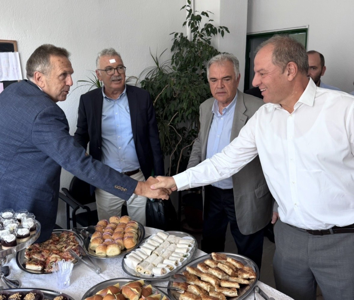 Στην επίσκεψη του Υφυπουργού Εργασίας στην Πέλλα ο Διονύσης Σταμενίτης