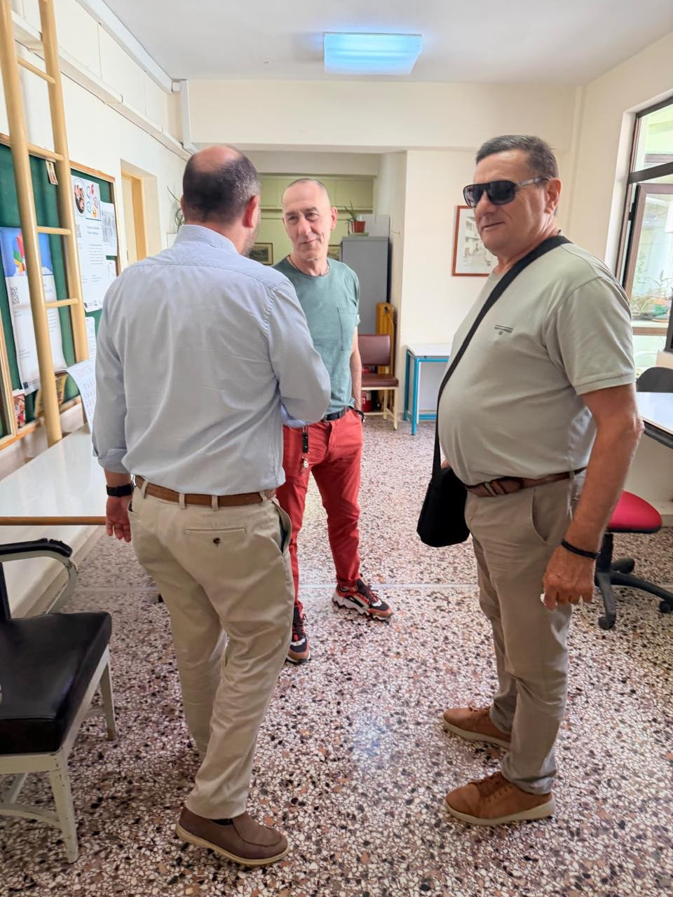 Επίσκεψη Λάκη Βασιλειάδη στην Πρωτοβάθμια και Δευτεροβάθμια Εκπαίδευση της Π.Ε. Πέλλας