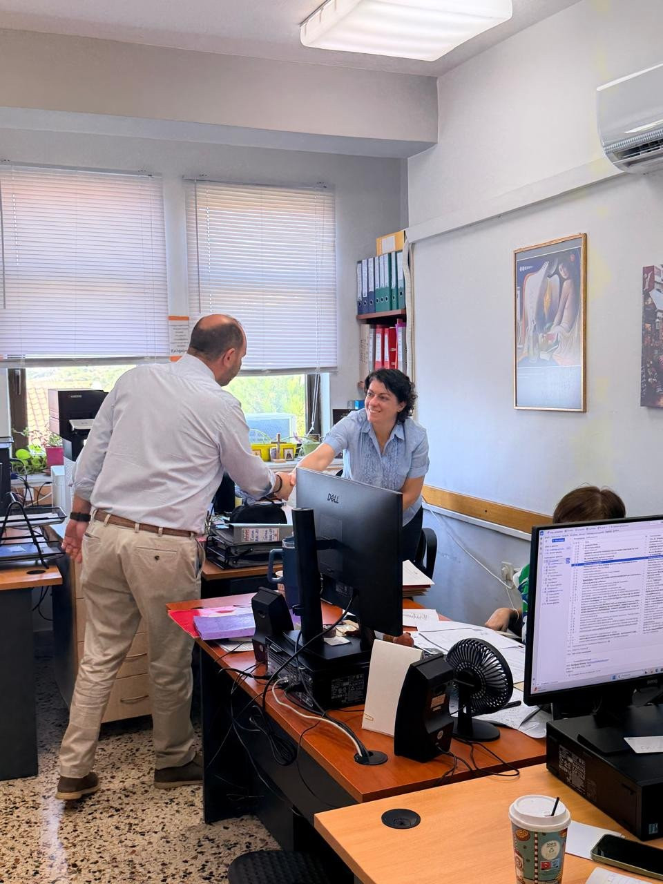 Επίσκεψη Λάκη Βασιλειάδη στην Πρωτοβάθμια και Δευτεροβάθμια Εκπαίδευση της Π.Ε. Πέλλας