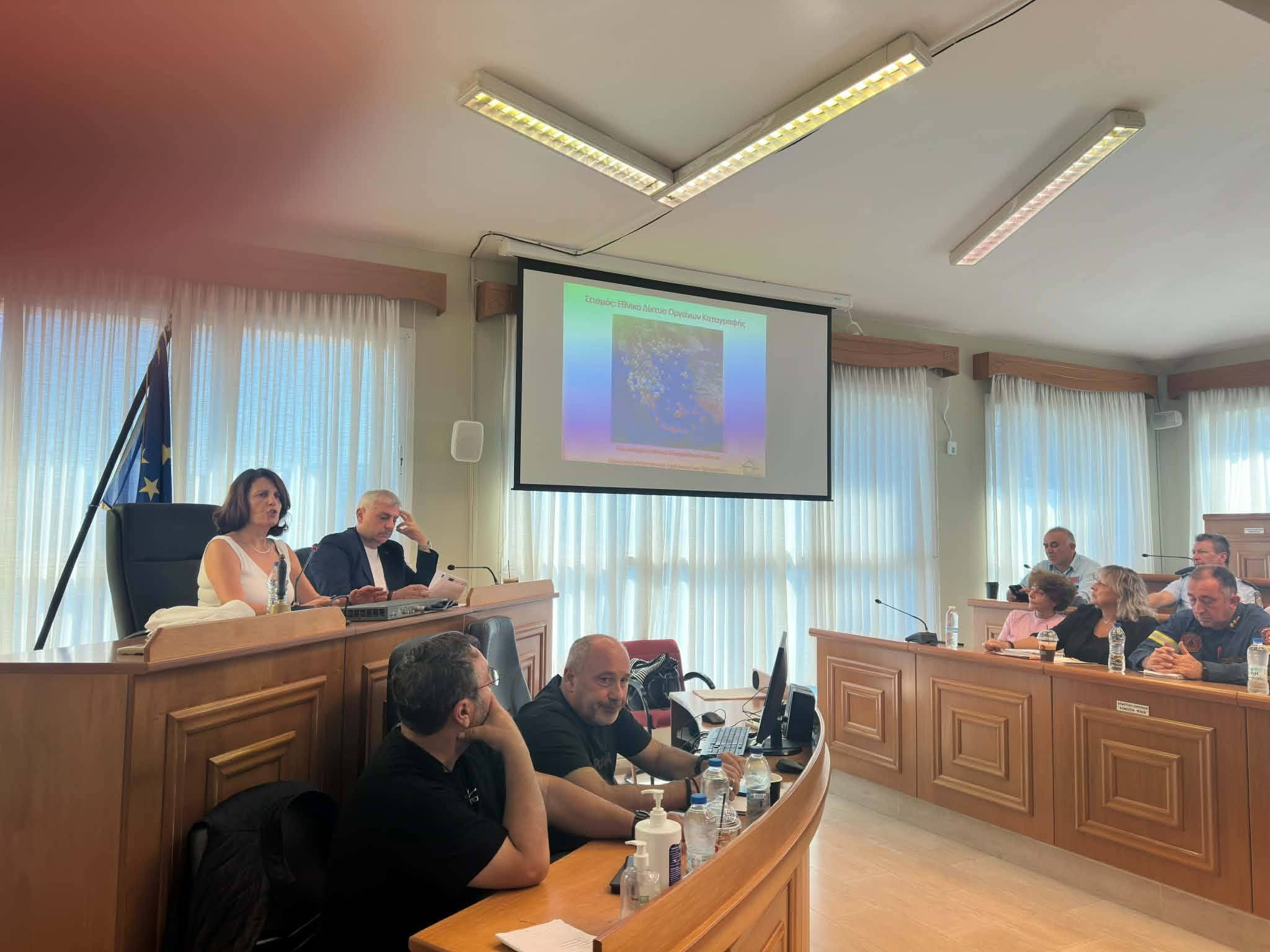 Δήμος Αλμωπίας: Συνεδρίαση και άσκηση πολιτικής προστασίας