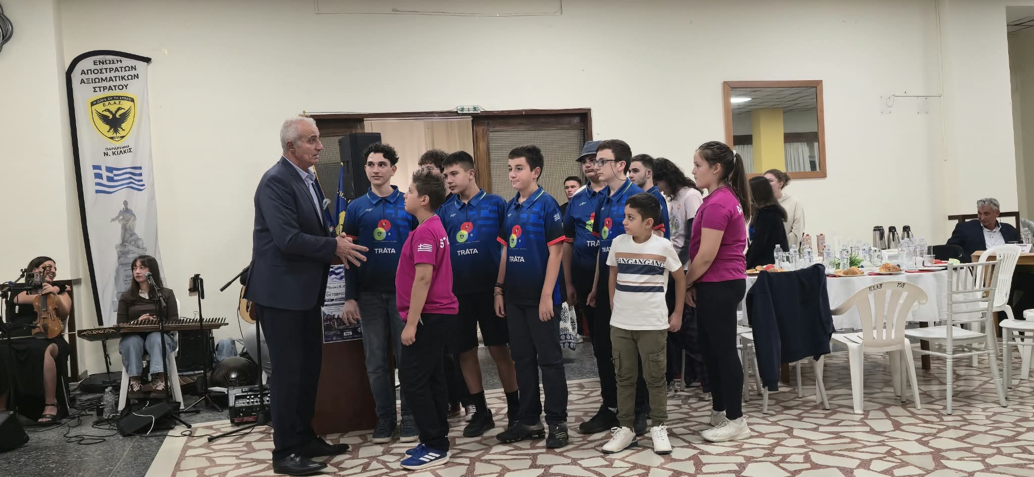 Σε εκδήλωση της Artech και των Αποστράτων Αξιωματικών ο Α. Καζαντζίδης  και ο Δ. Θεοδωρίδης