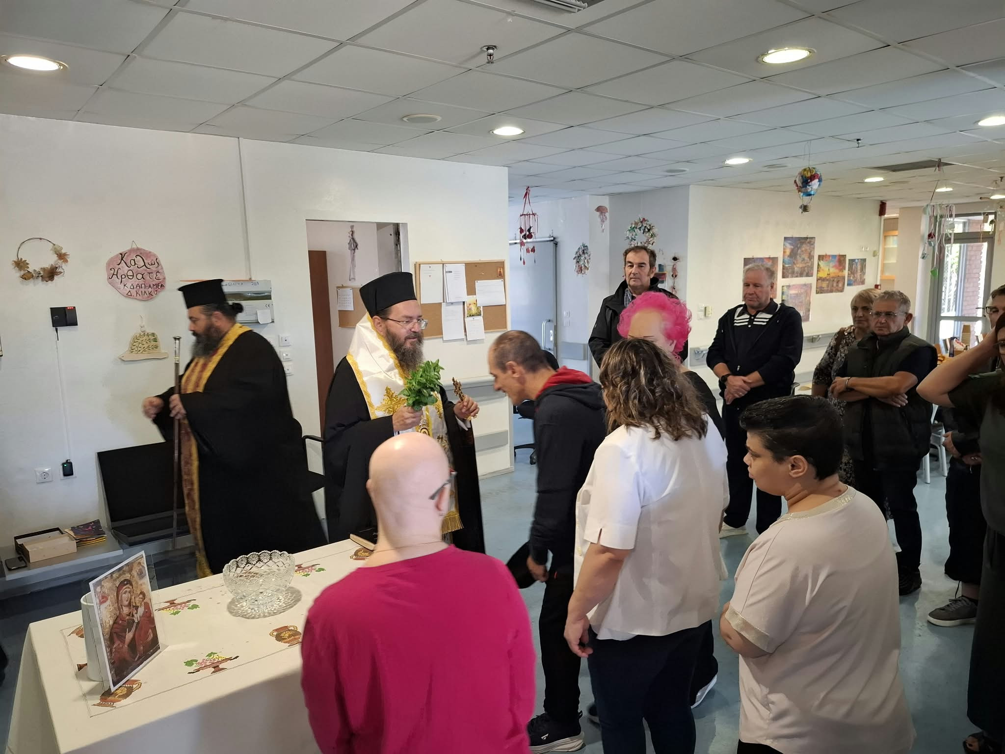 Στον αγιασμό του Δημοτικού ΚΔΑΠ- ΑμεΑ ο Δήμαρχος Κιλκίς