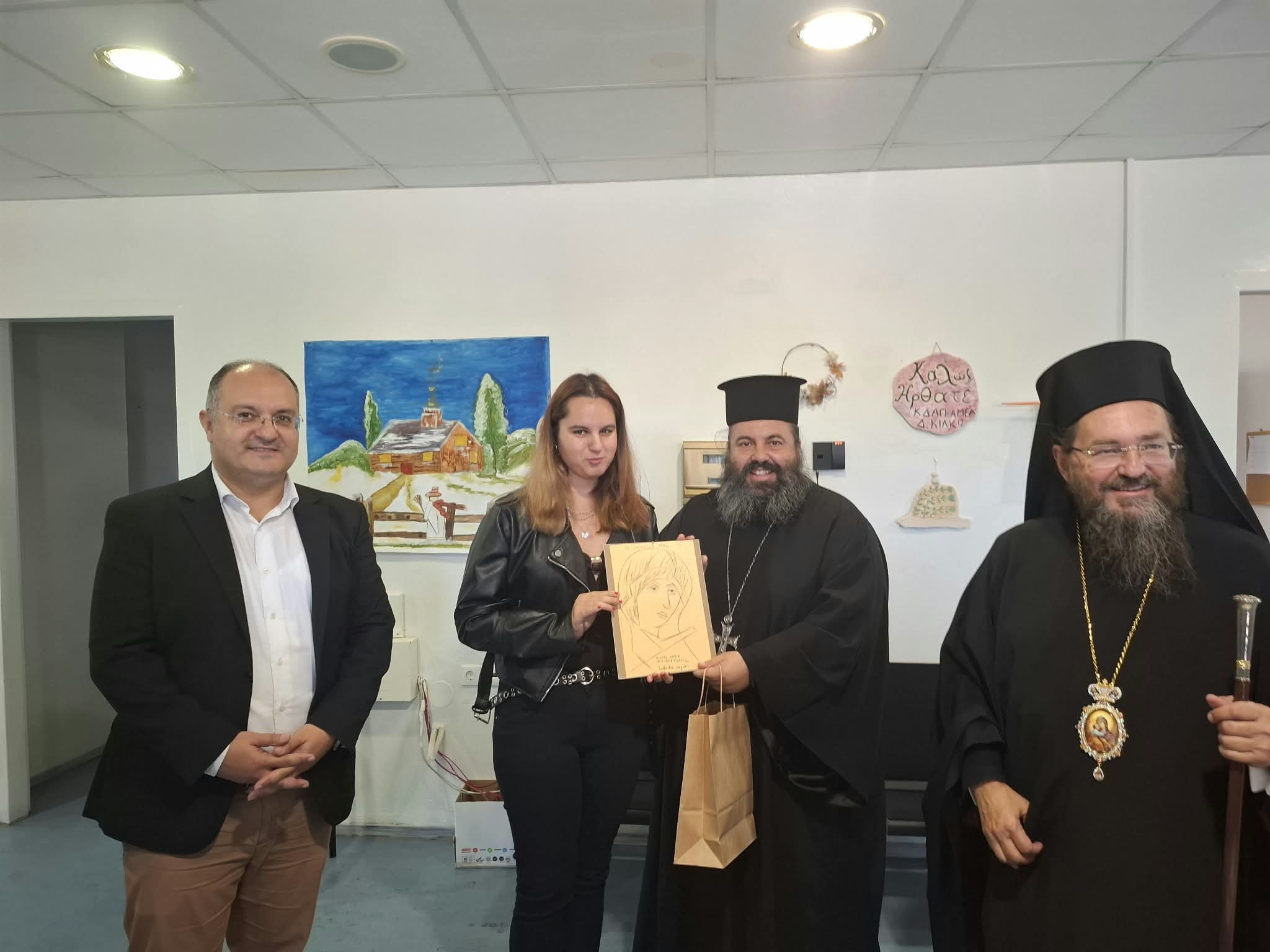 Στον αγιασμό του Δημοτικού ΚΔΑΠ- ΑμεΑ ο Δήμαρχος Κιλκίς
