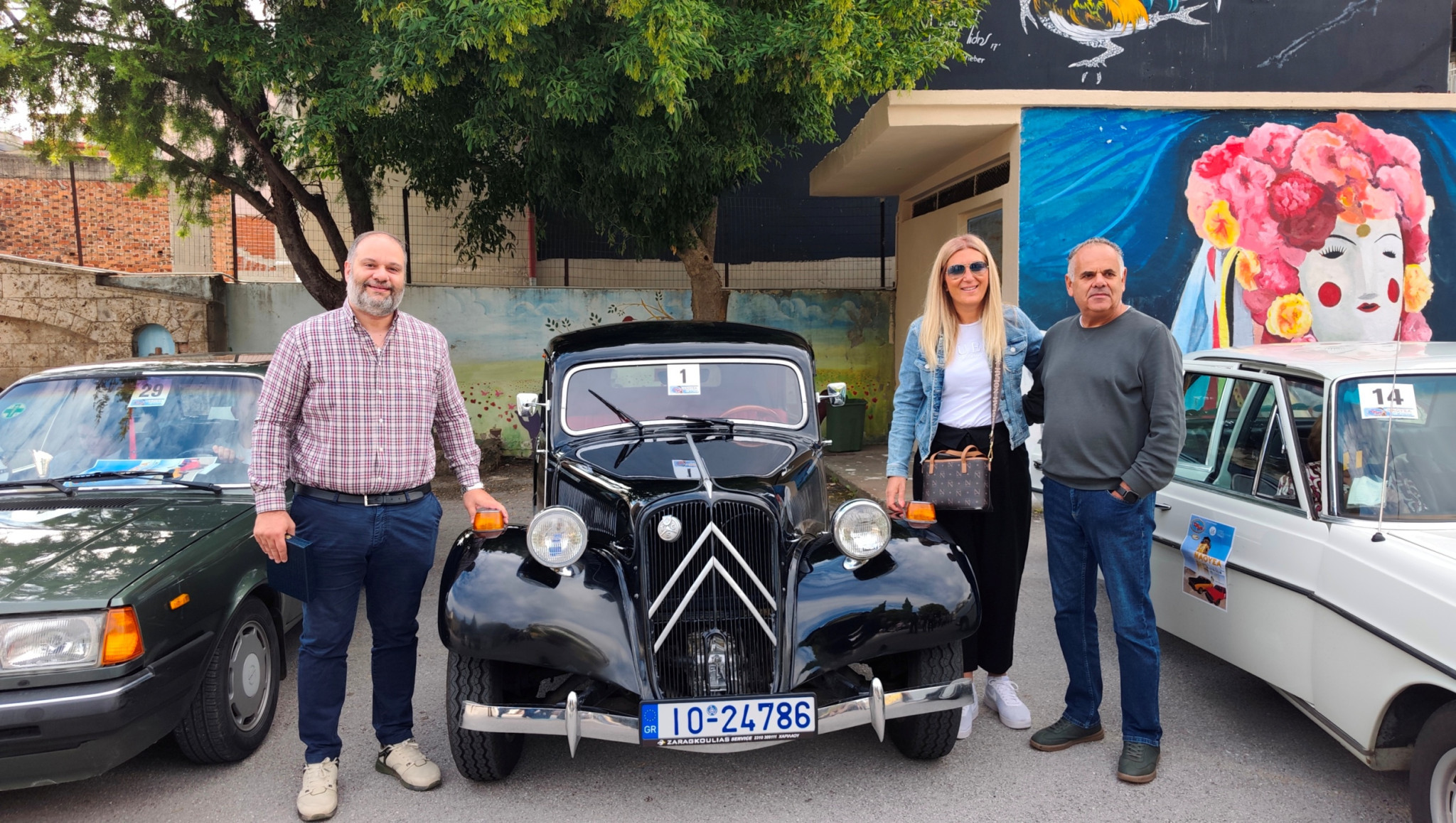 Με επιτυχία η διήμερη περιήγηση και έκθεση 40 κλασικών αυτοκινήτων στη Νάουσα