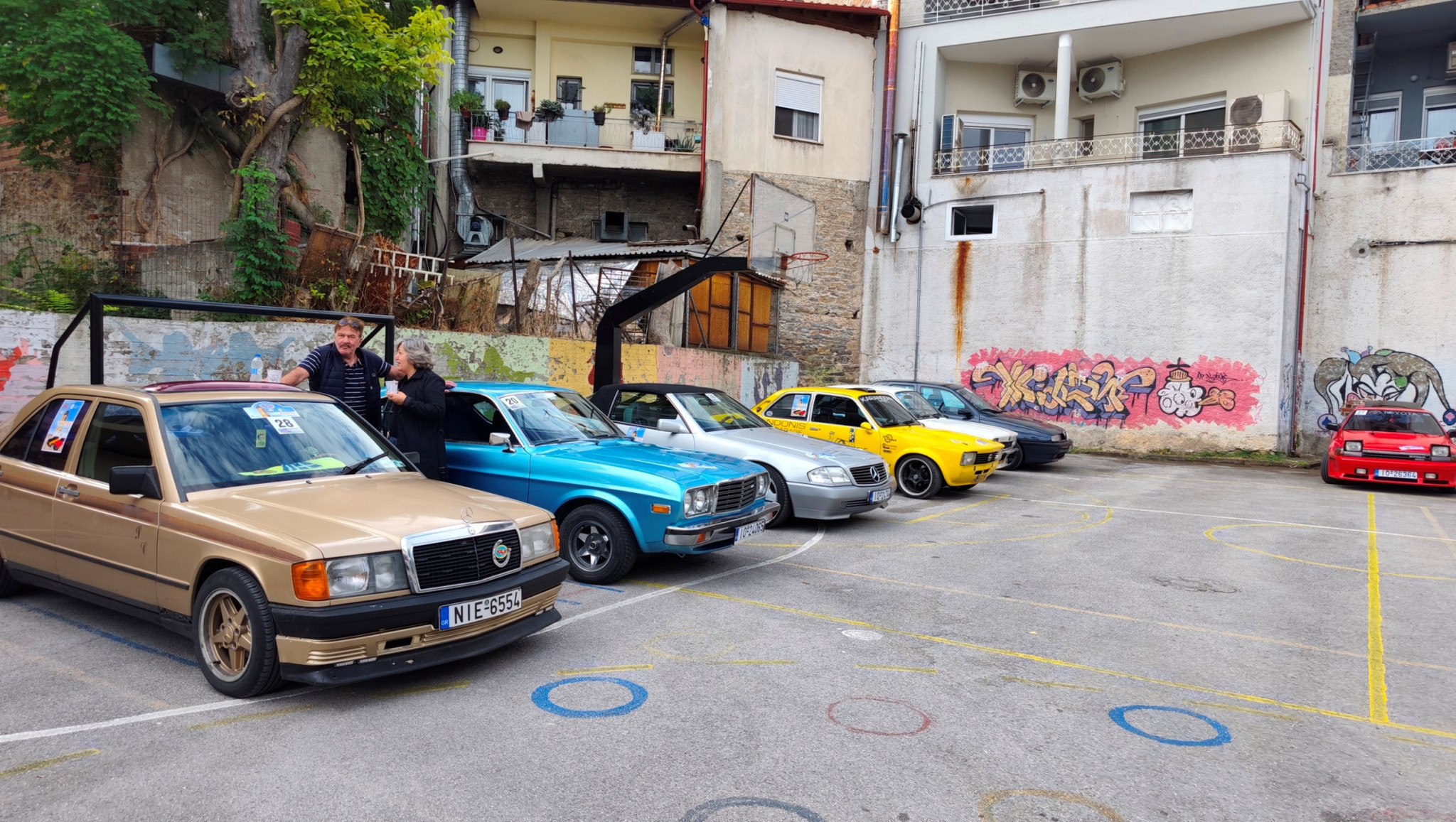 Με επιτυχία η διήμερη περιήγηση και έκθεση 40 κλασικών αυτοκινήτων στη Νάουσα