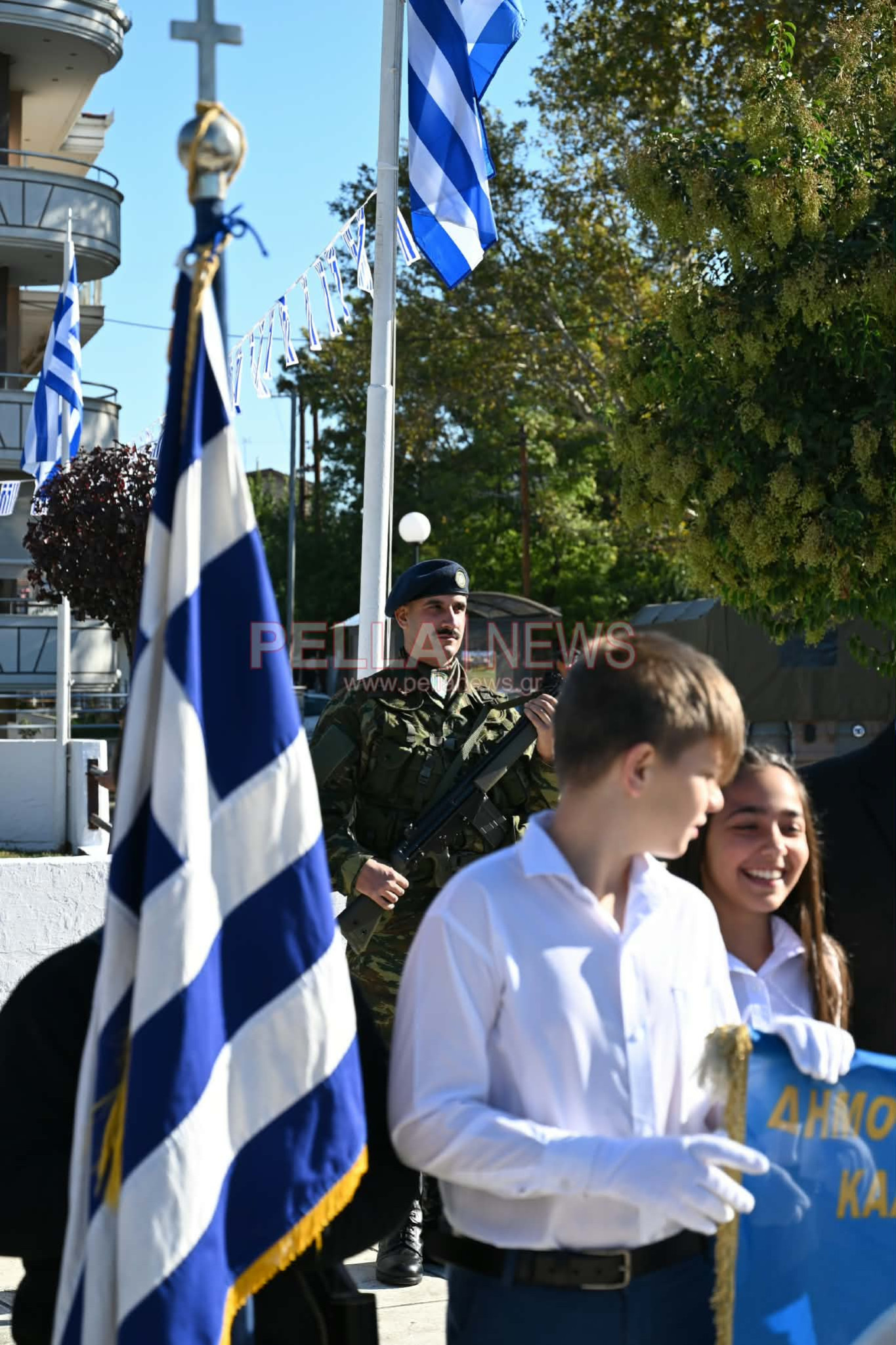 Σκύδρα: Επιμνημόσυνη δέηση και κατάθεση στεφάνων για την επέτειο της απελευθέρωσης (φωτογραφίες)