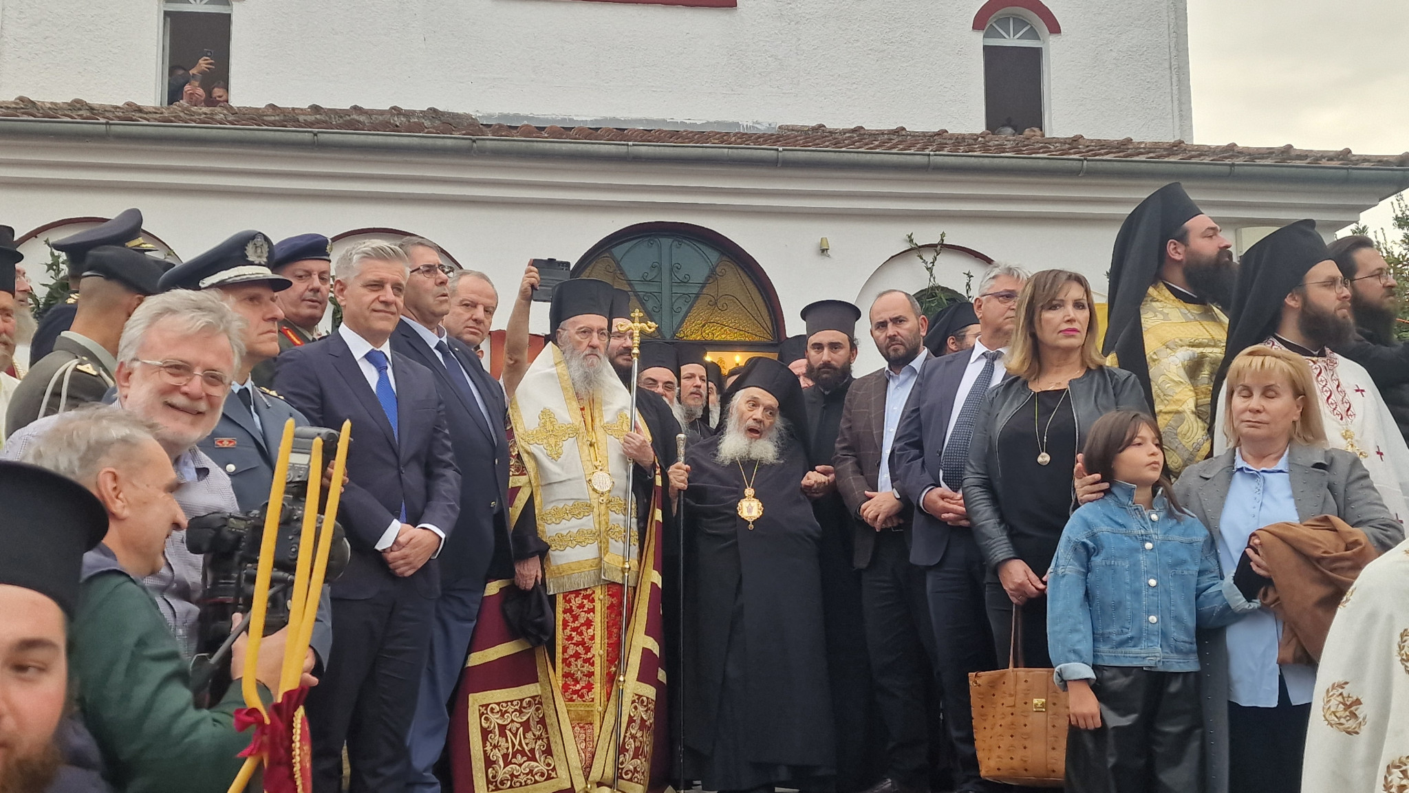Ιστορική ημέρα με την  ανακομιδή και υποδοχή των Ιερών Λειψάνων της Αγίας Χρυσής