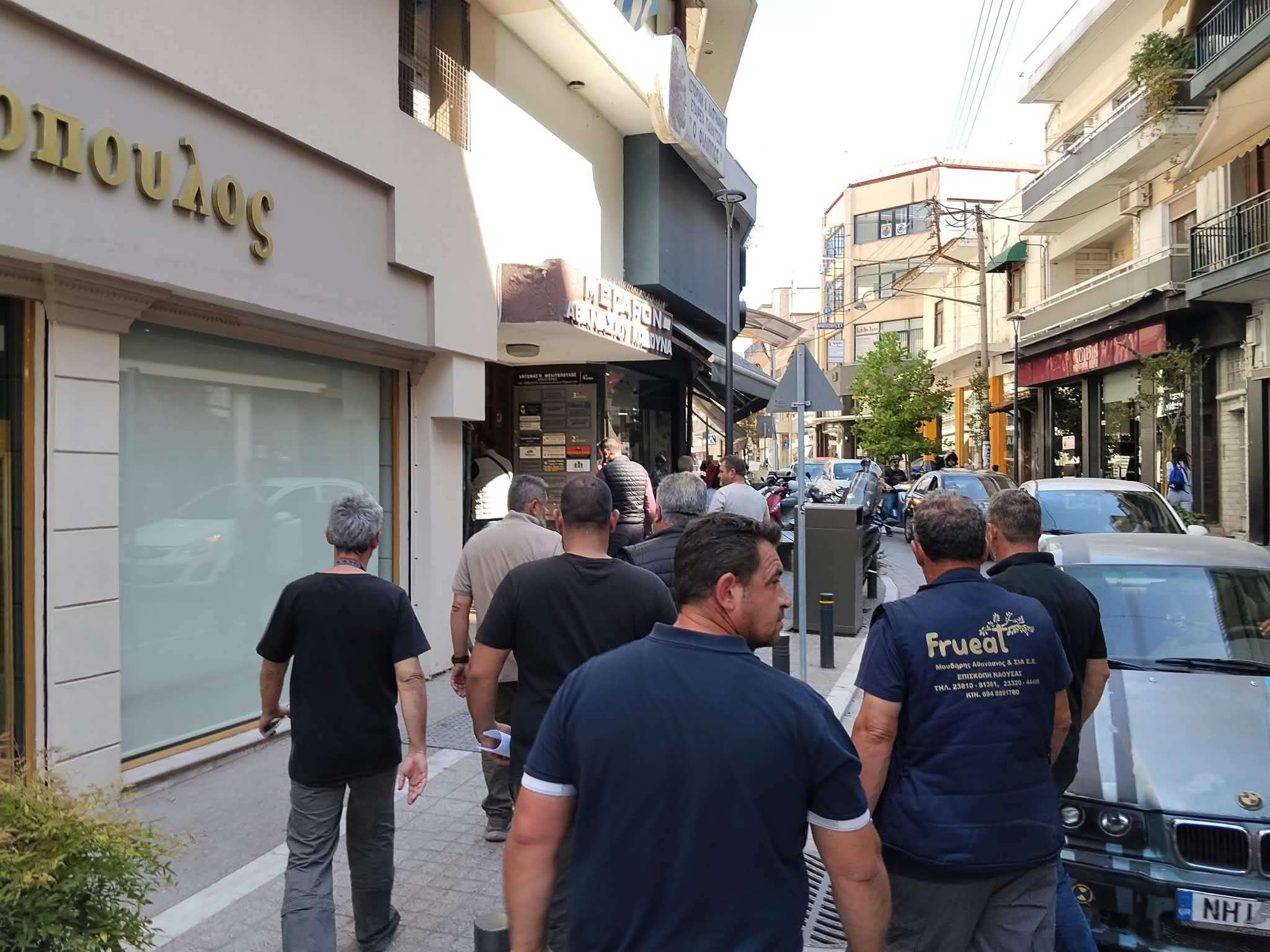 Με σύνθημα το "Αγρότη πολέμα" στον Πεζόδρομο των Γιαννιτσών οι αγρότες της Αλμωπίας