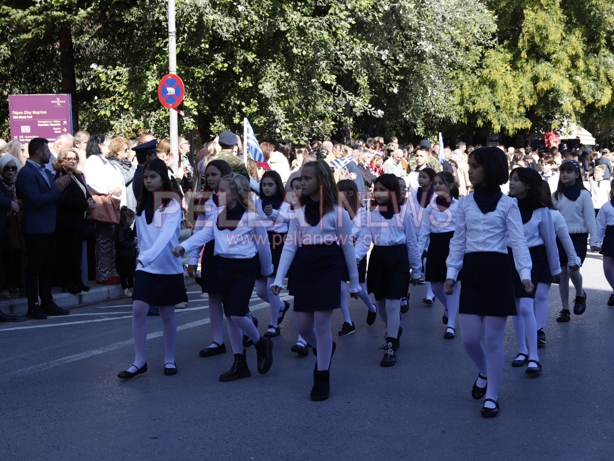 Με κάθε επισημότητα γιορτάστηκε η απελευθέρωση της Έδεσσας. Φωτογραφίες από τα σχολεία