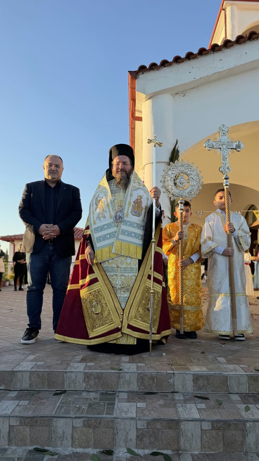 Ο Δήμαρχος Κιλκίς στις εκδηλώσεις εορτασμού του Αγίου Αρτεμίου, προστάτη  ﻿της Ελληνικής Αστυνομίας