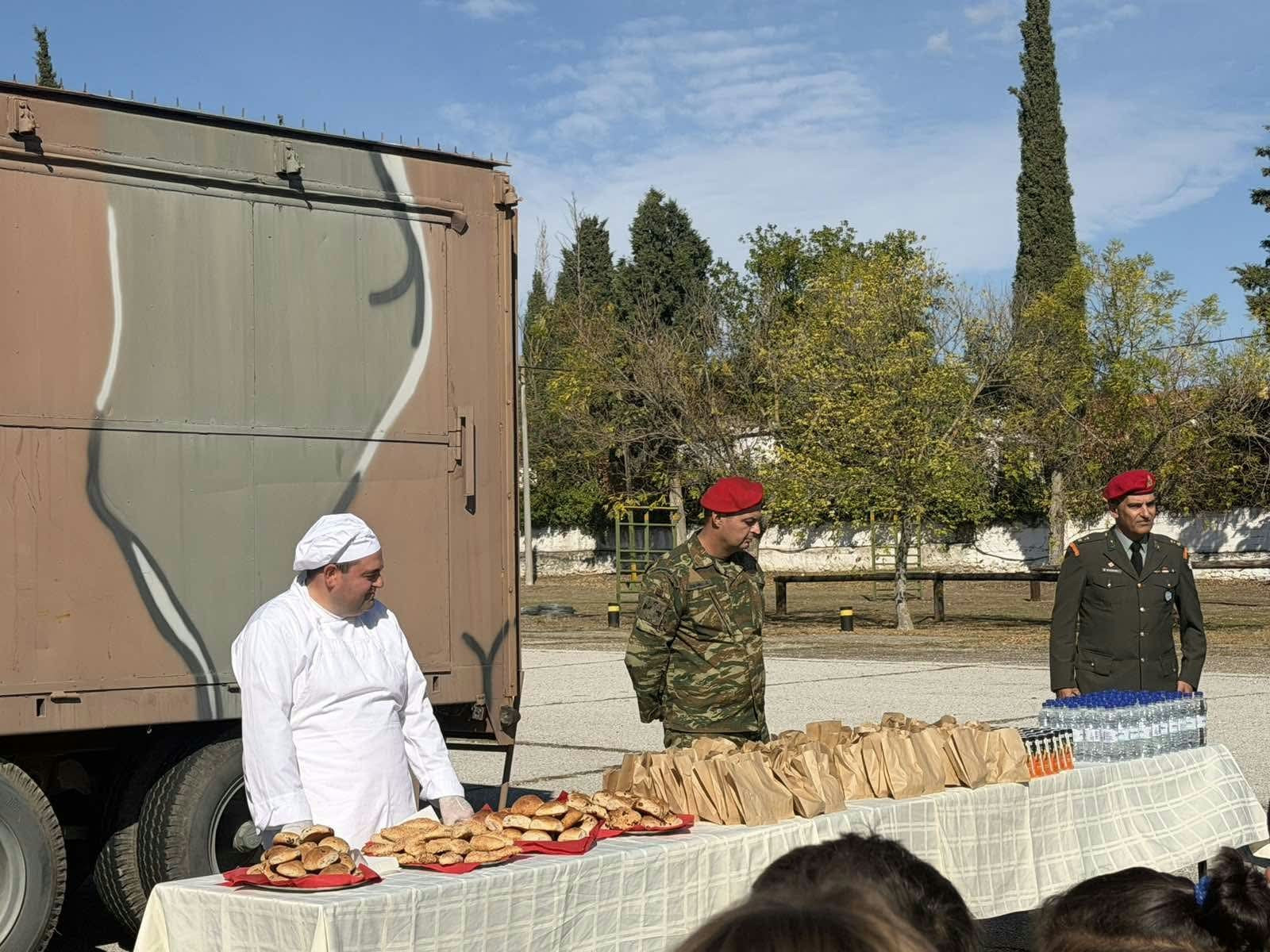 Κιλκίς -Ο Αντιδήμαρχος Δημήτρης Θεοδωρίδης στην ‘’Ημέρα Άρτου’’ της 71ης﻿ Α.Μ. Ταξιαρχίας ‘’Πόντος’’