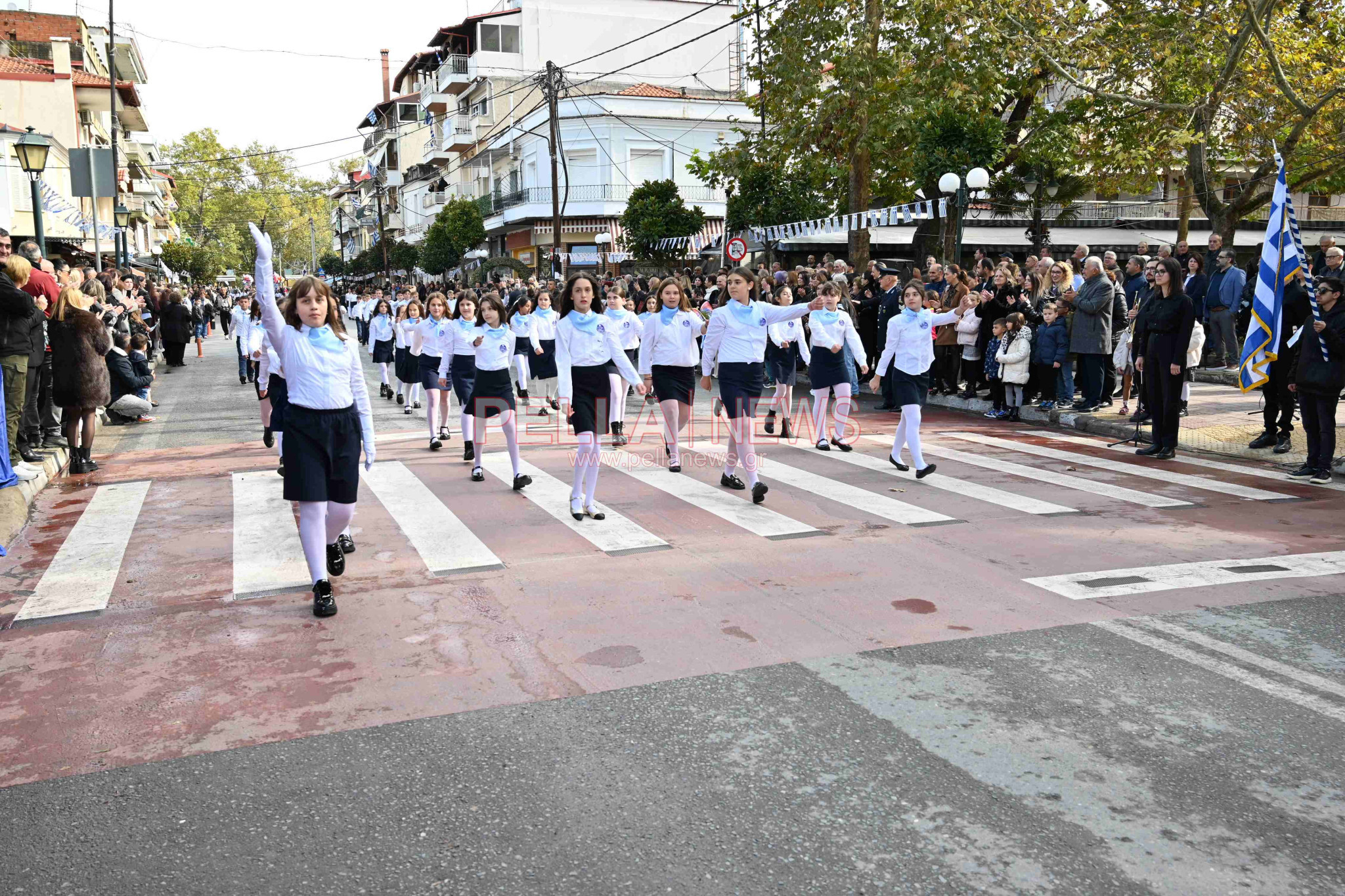 Σκύδρα/28η Οκτωβρίου: Παρέλασαν μαθητές και πολιτιστικοί σύλλογοι!