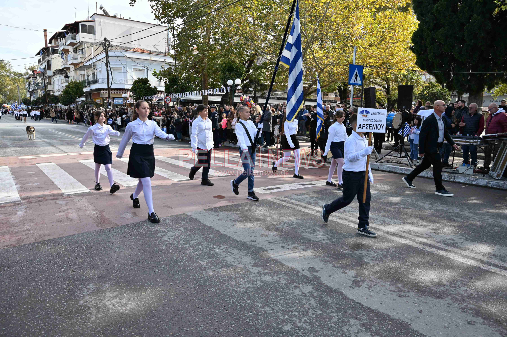 Σκύδρα/28η Οκτωβρίου: Παρέλασαν μαθητές και πολιτιστικοί σύλλογοι!