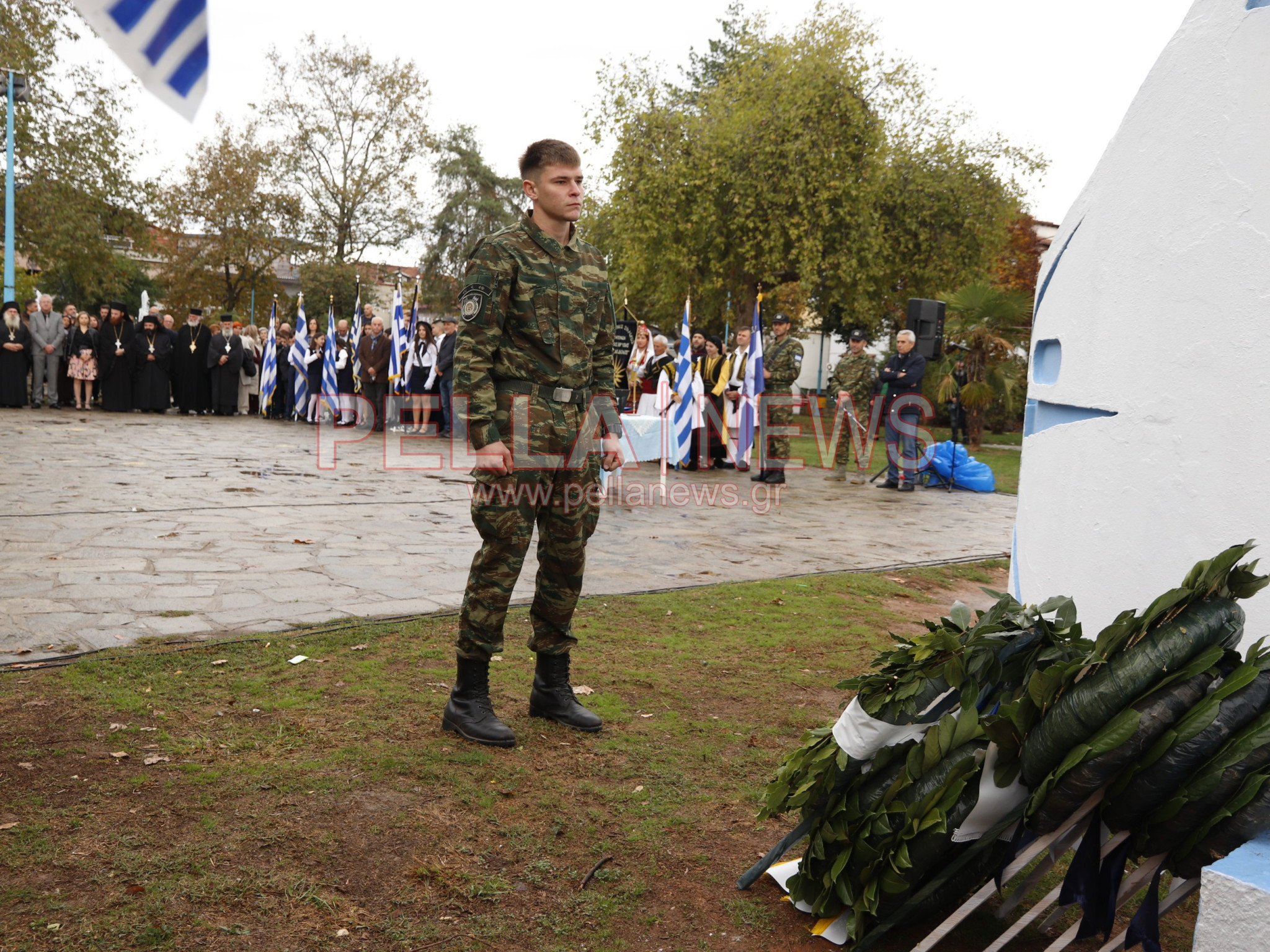 Κρύα Βρύση: Με κατάθεση στεφάνων κορυφώθηκαν οι εκδηλώσεις για την επέτειο της 28ης Οκτωβρίου (Φωτογραφίες)