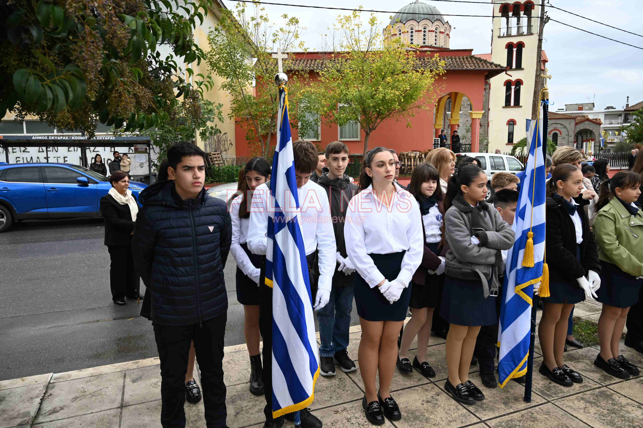Δήμος Σκύδρας/28η Οκτωβρίου: Με σεβασμό στην ιστορία η Δοξολογία και η κατάθεση στεφάνων