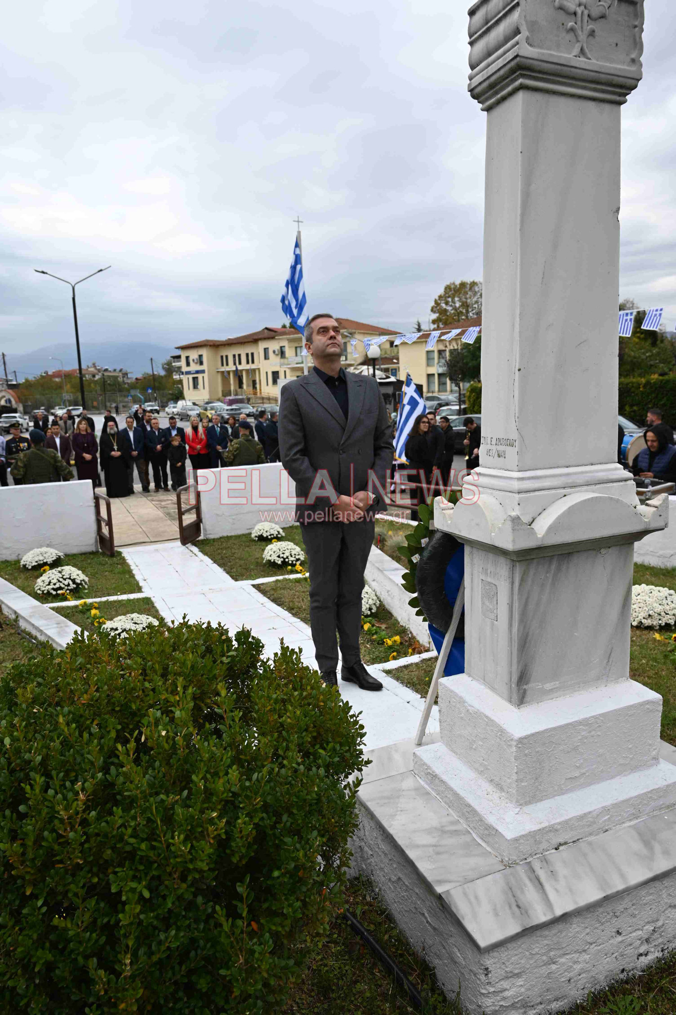 Δήμος Σκύδρας/28η Οκτωβρίου: Με σεβασμό στην ιστορία η Δοξολογία και η κατάθεση στεφάνων