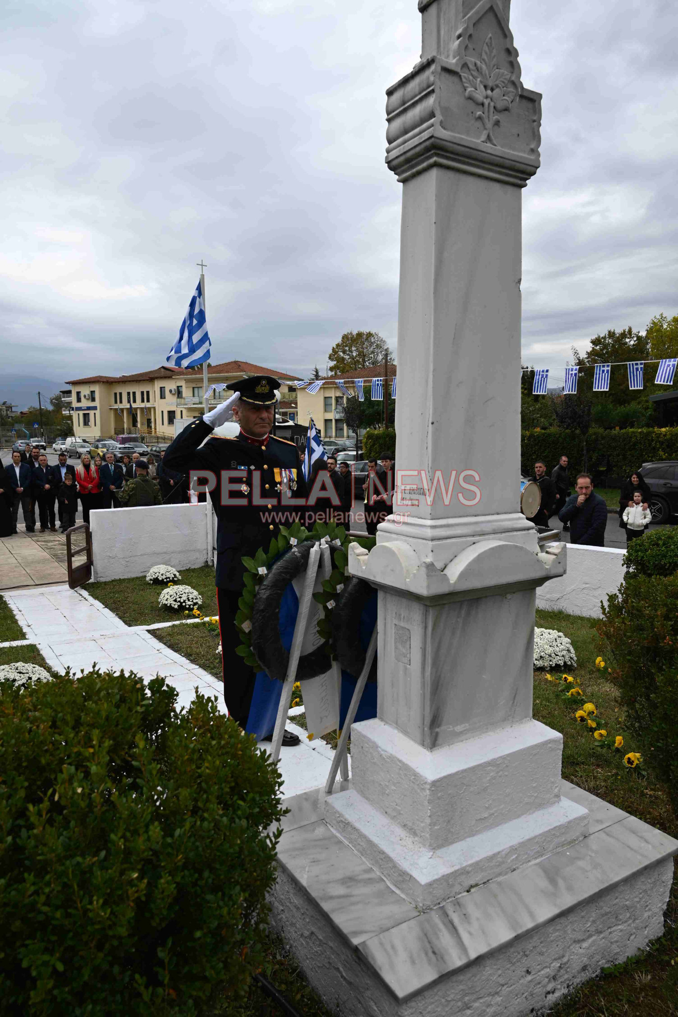 Δήμος Σκύδρας/28η Οκτωβρίου: Με σεβασμό στην ιστορία η Δοξολογία και η κατάθεση στεφάνων