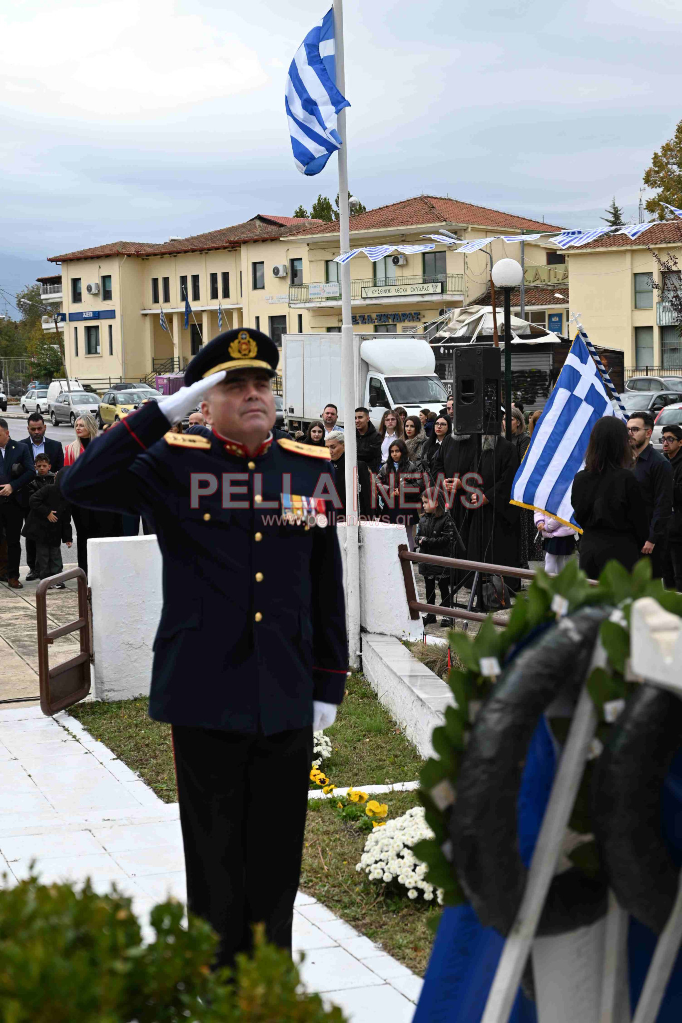 Δήμος Σκύδρας/28η Οκτωβρίου: Με σεβασμό στην ιστορία η Δοξολογία και η κατάθεση στεφάνων