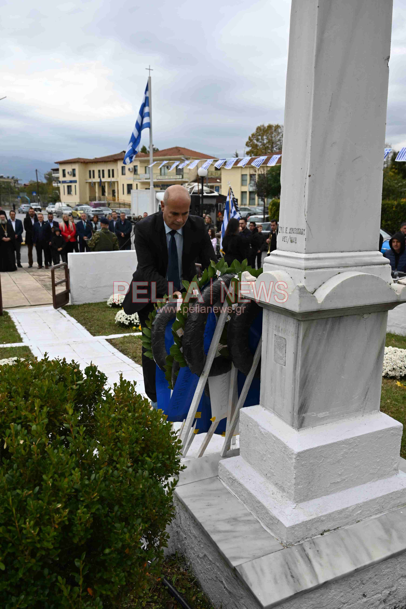 Δήμος Σκύδρας/28η Οκτωβρίου: Με σεβασμό στην ιστορία η Δοξολογία και η κατάθεση στεφάνων