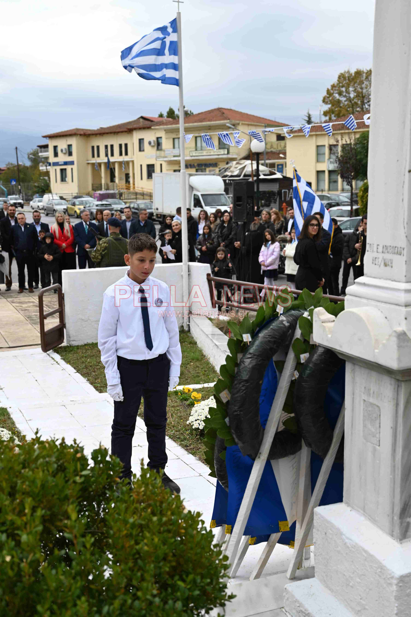 Δήμος Σκύδρας/28η Οκτωβρίου: Με σεβασμό στην ιστορία η Δοξολογία και η κατάθεση στεφάνων